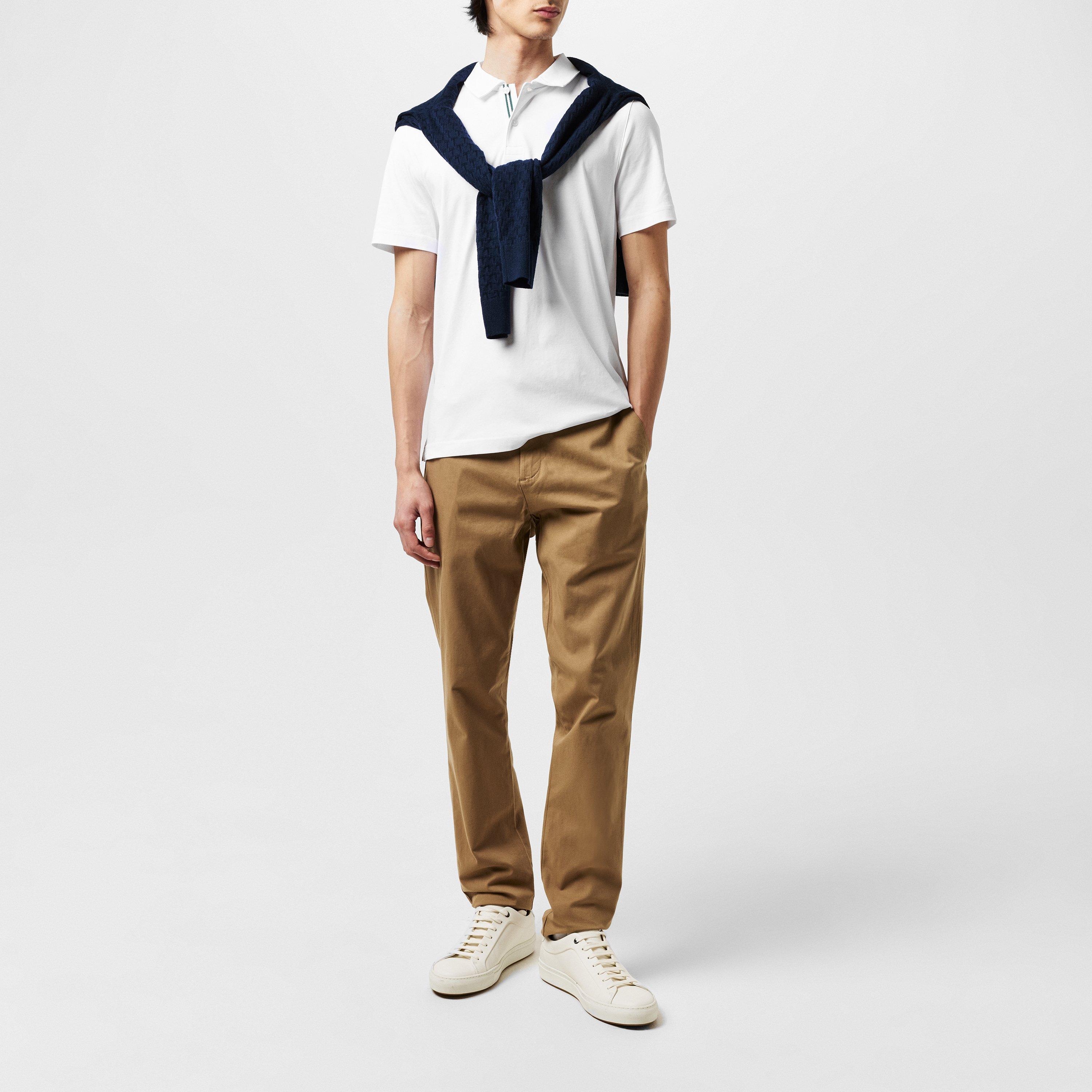 Blanc - Ted Baker - Men's Regular Fit Zeiter Polo Shirt - 5