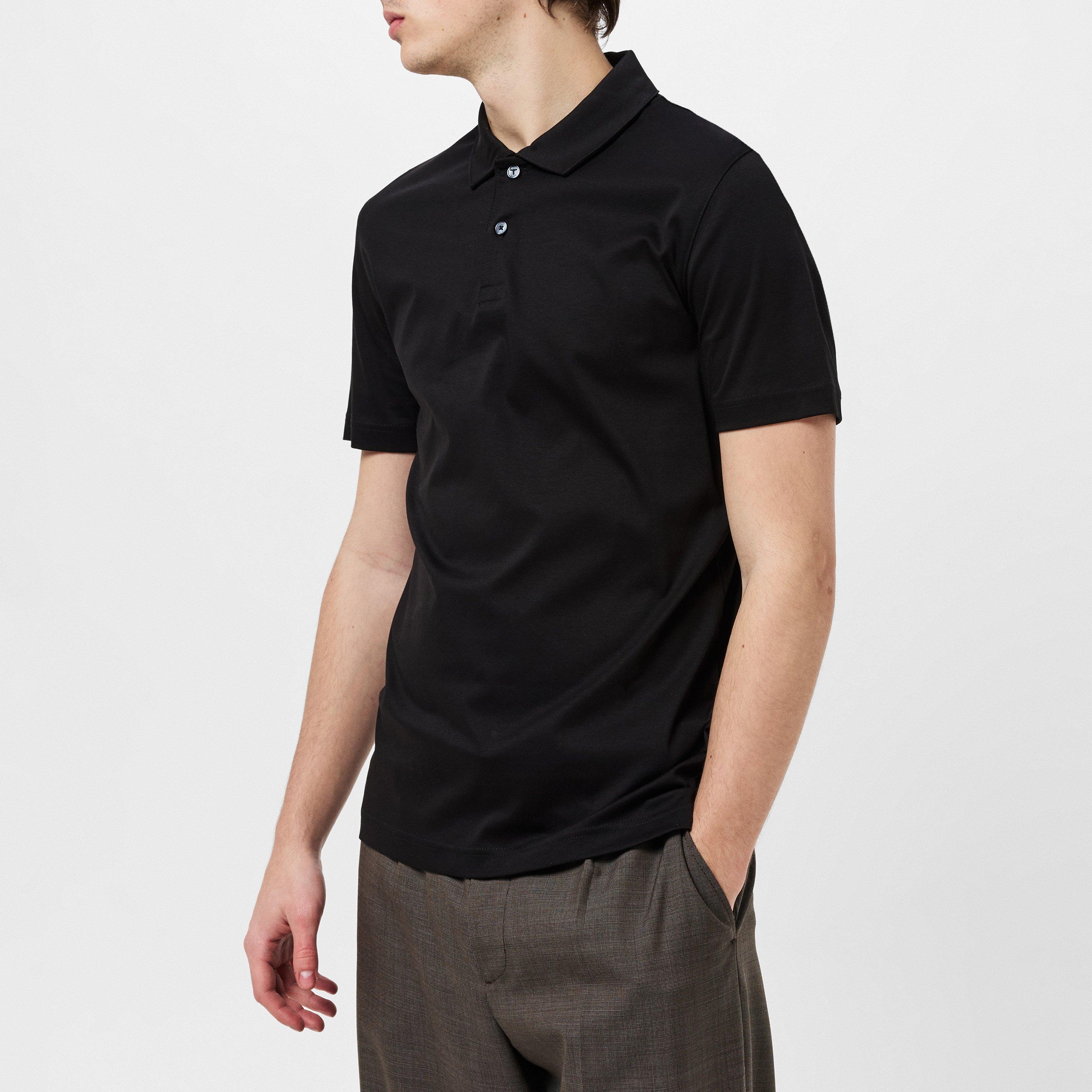 Black - Ted Baker - Men's Regular Fit Zeiter Polo Shirt - 3
