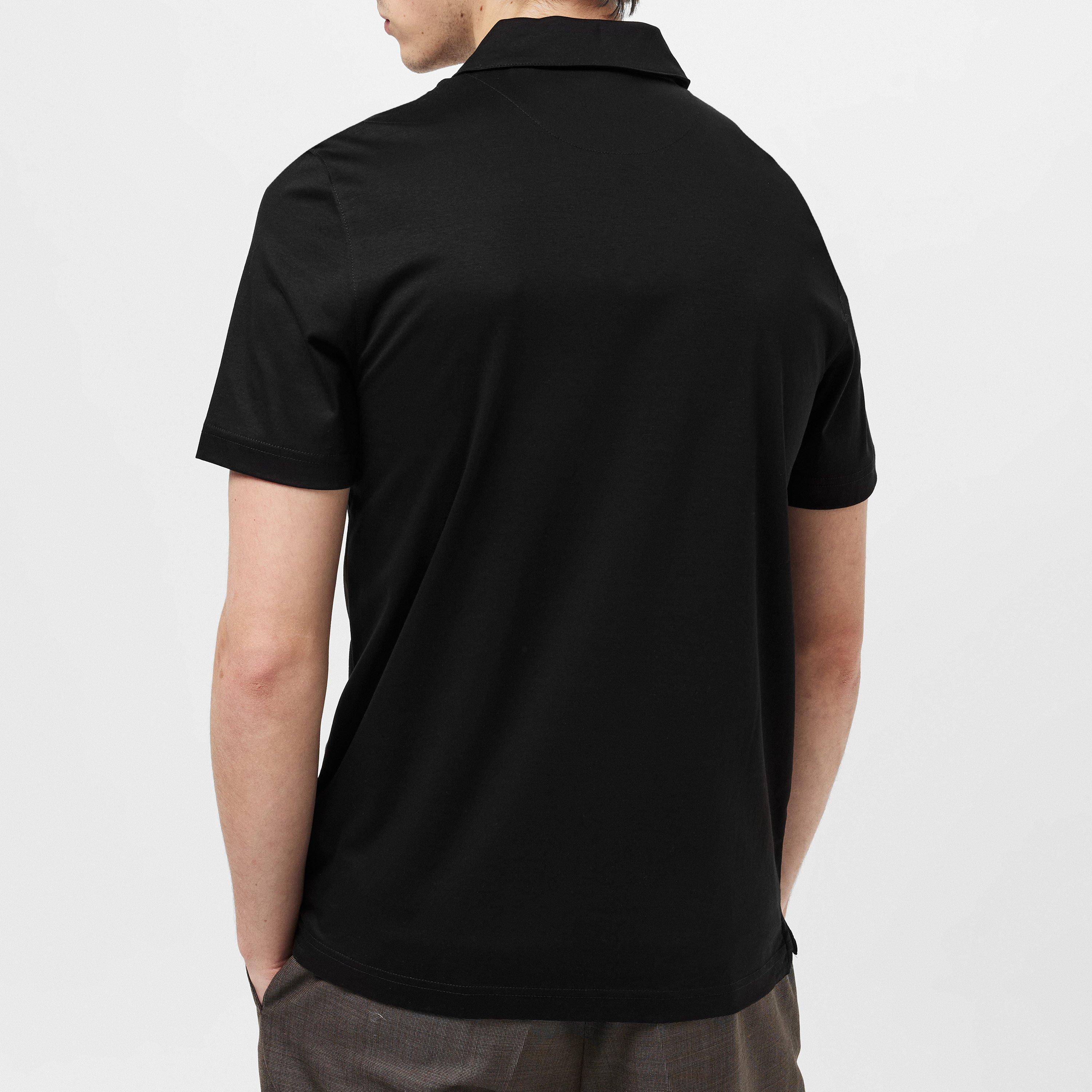 Black - Ted Baker - Men's Regular Fit Zeiter Polo Shirt - 4