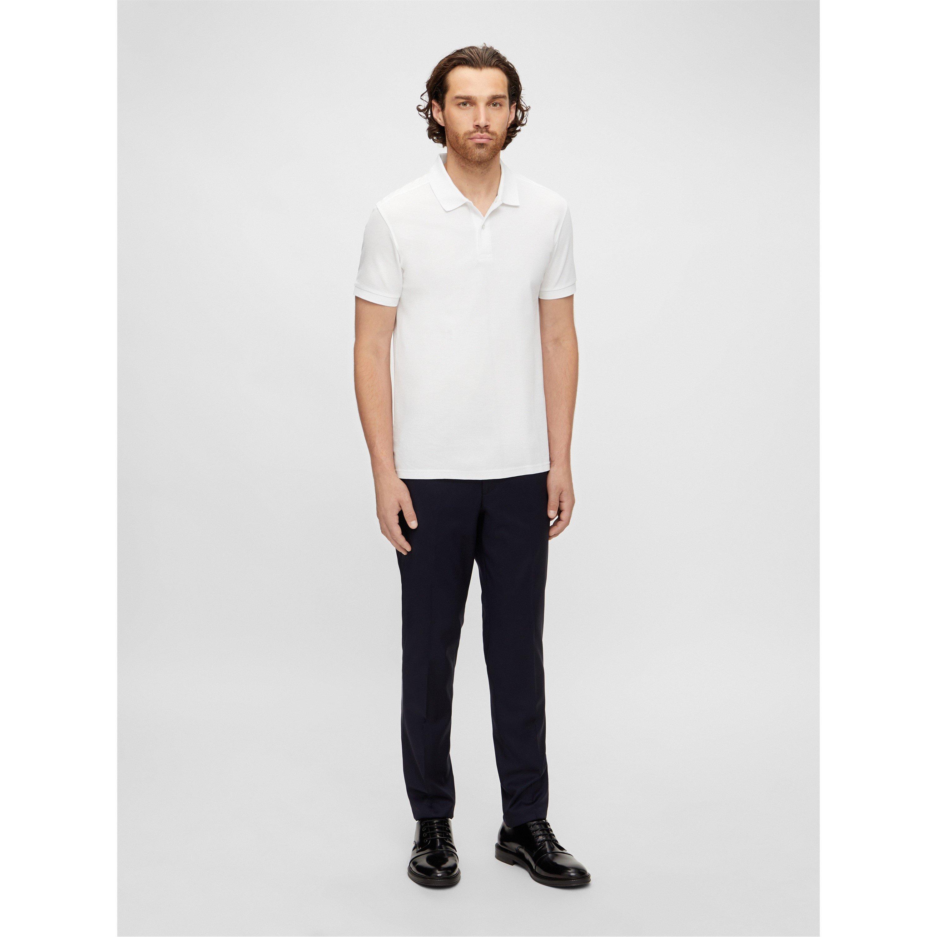 White 0000 - J Lindeberg - Men's Troy Polo Shirt - 7
