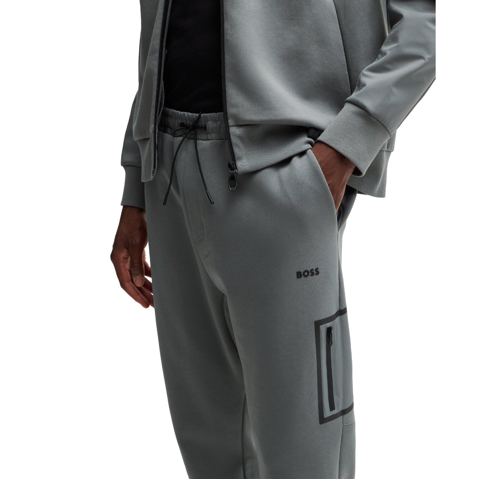 Dark Beige - Boss - Hariq 10261323 01 Polo Shirt Mens - 3