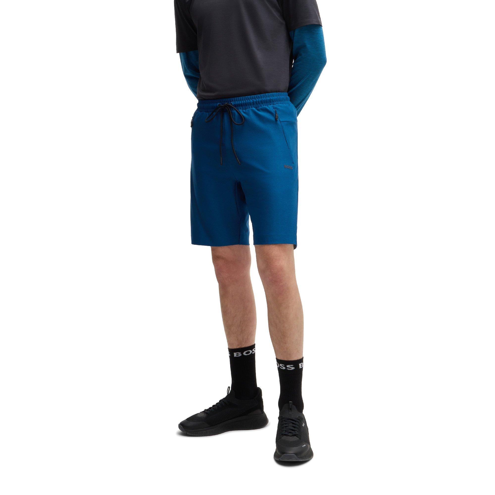 Open Blue - Boss - Men's Headlo Active Fleece Jogger Shorts - 1