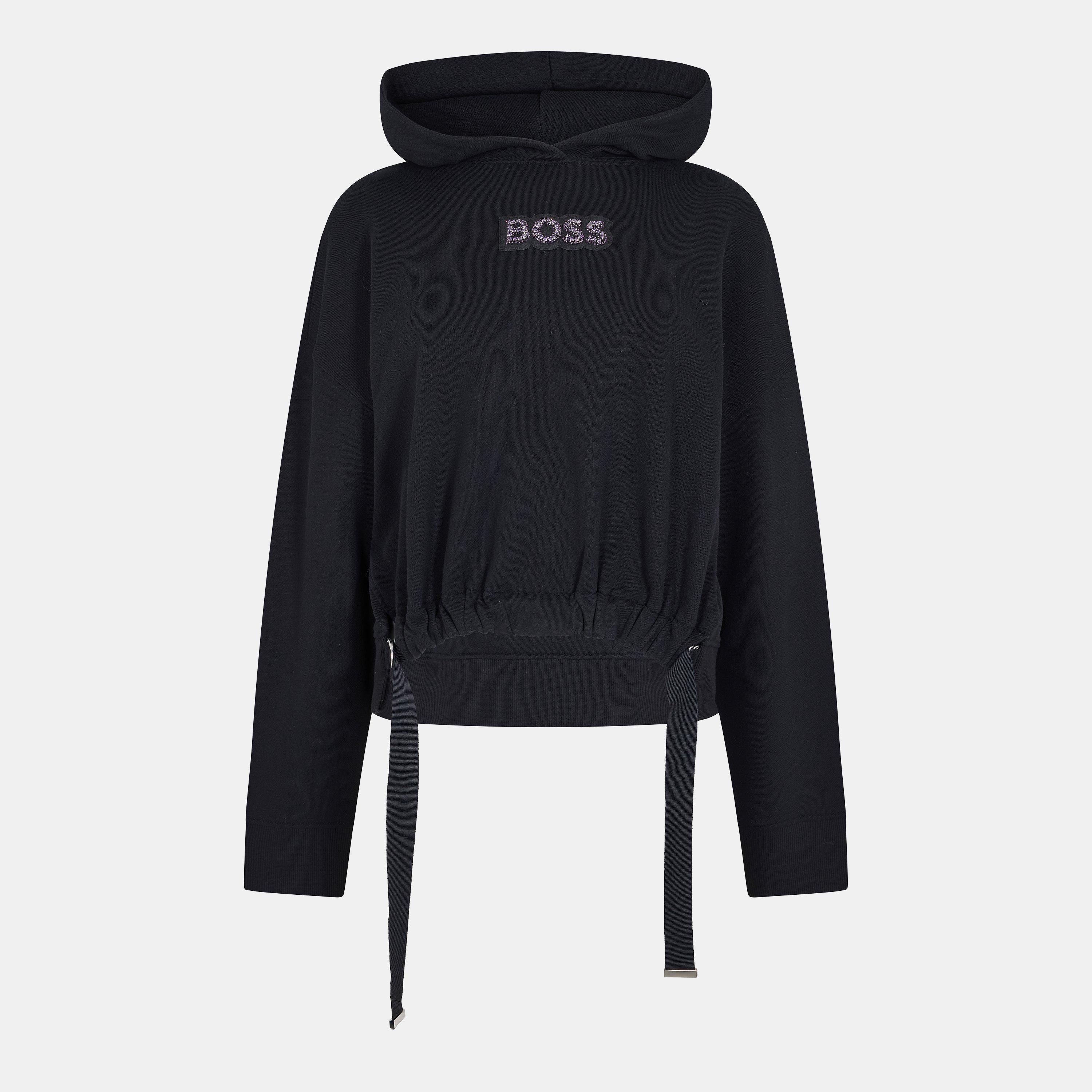 Boss Women's Short Sleeve Polo Shirt - Black - Size 14 (XL)