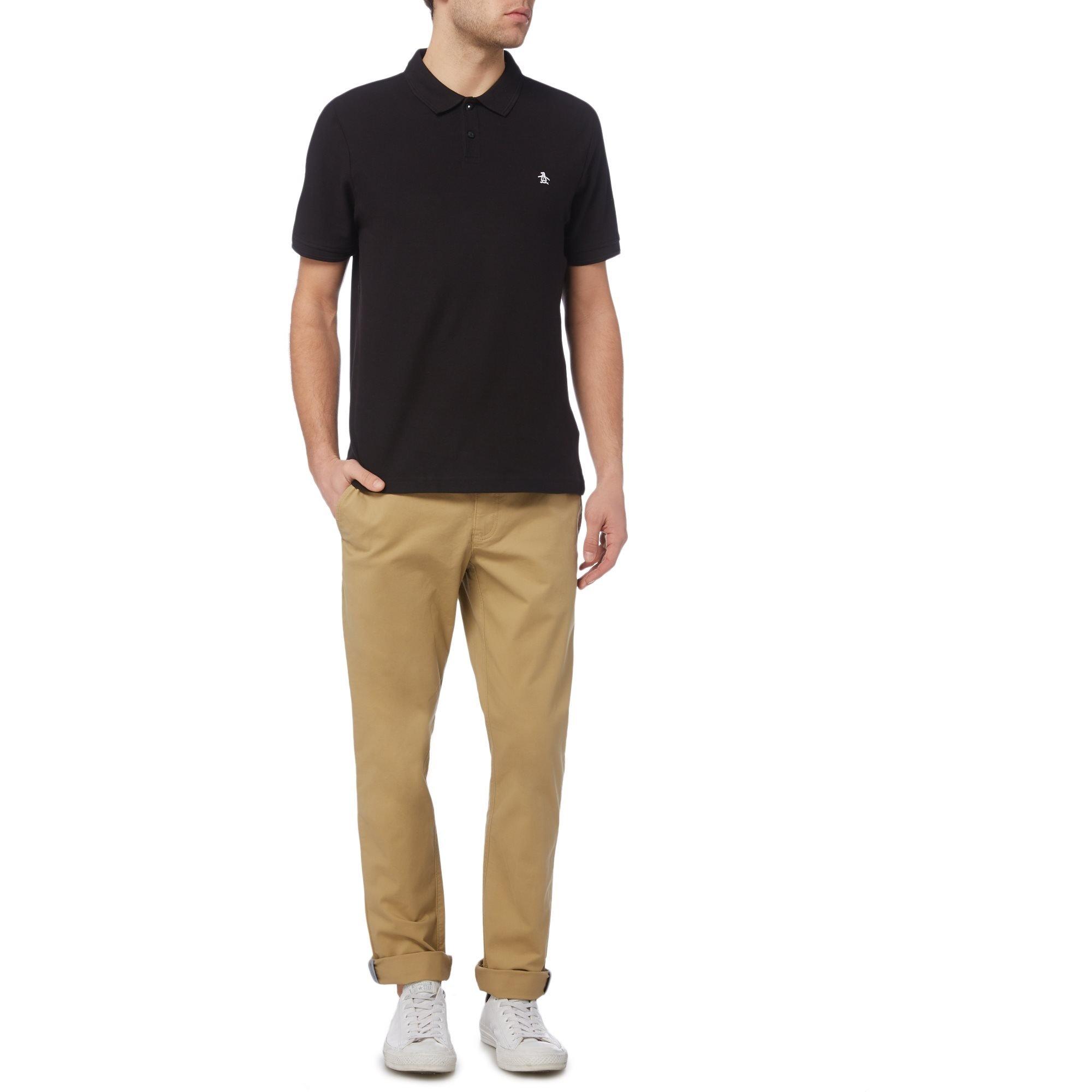 Zwart 010 - Original Penguin - Daddy Polo Shirt - 2