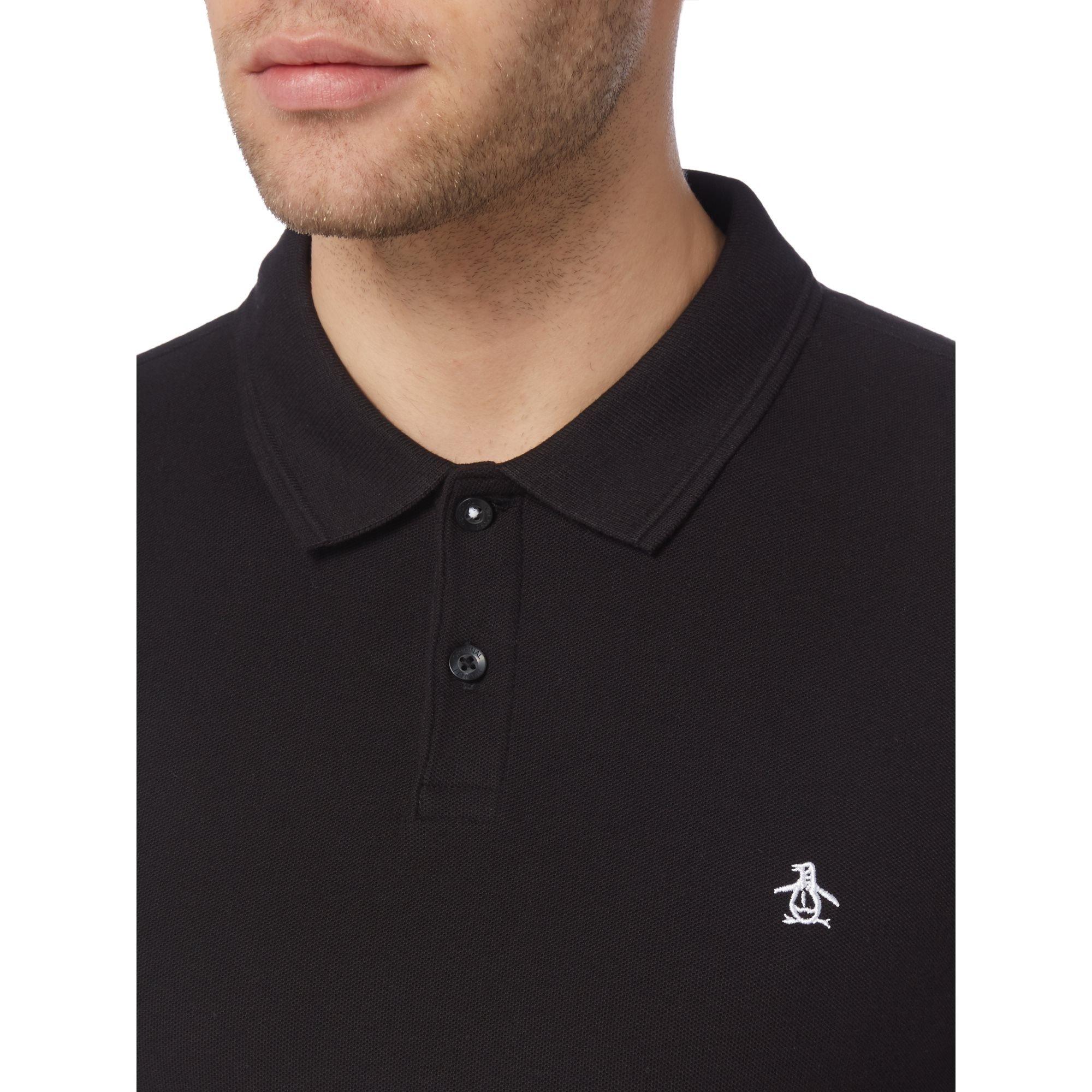 Zwart 010 - Original Penguin - Daddy Polo Shirt - 4