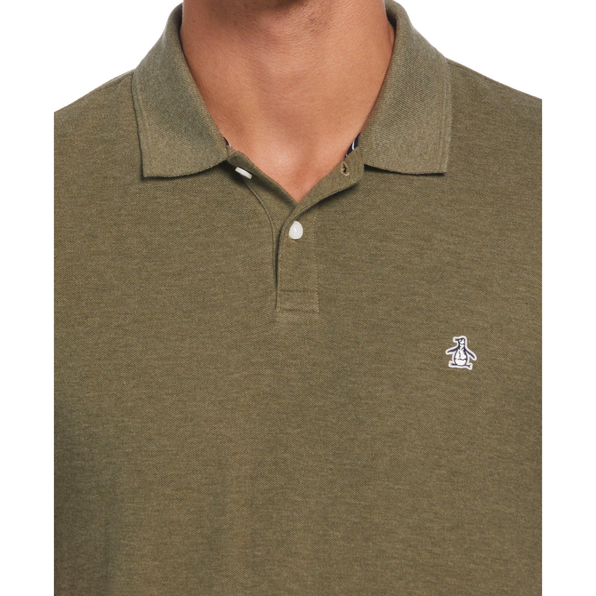 Dsty Olive Hthr - Original Penguin - Daddy Polo Shirt - 3