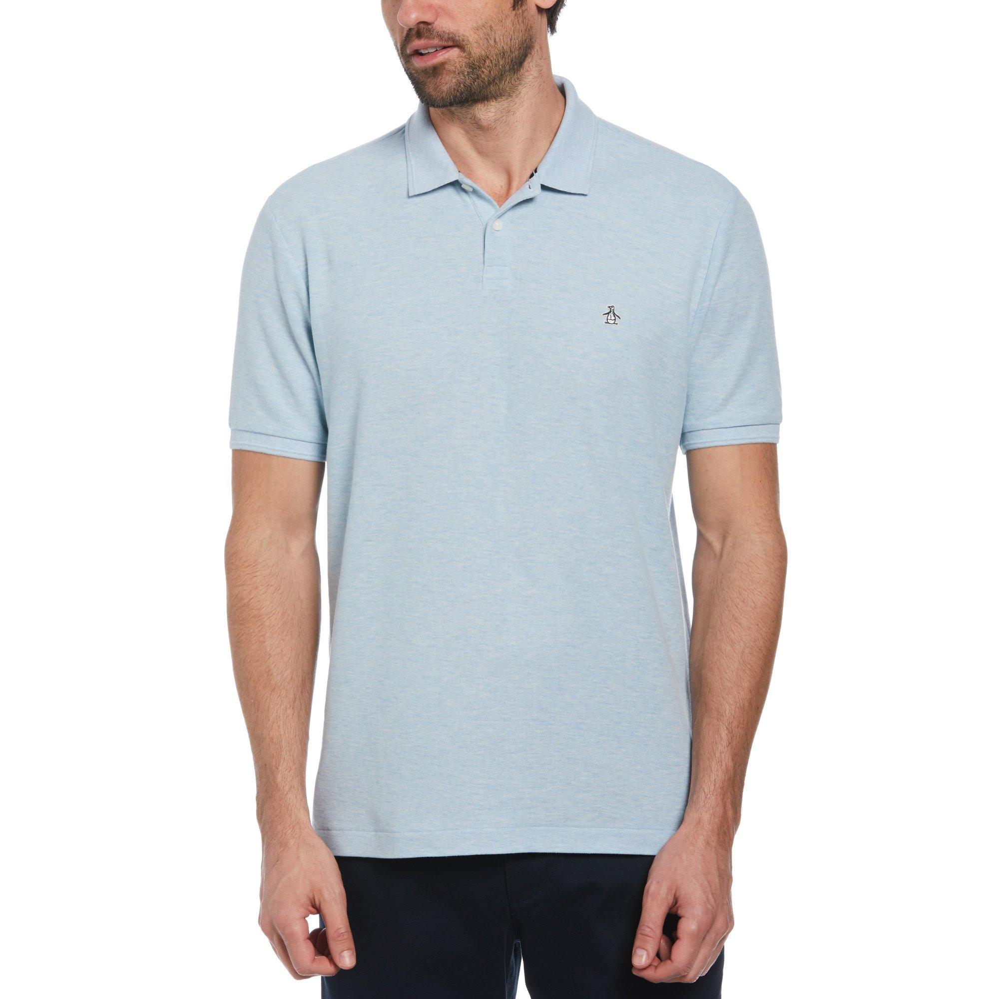 Original Penguin Men's Daddy Polo Shirt - Cool Blue - Small