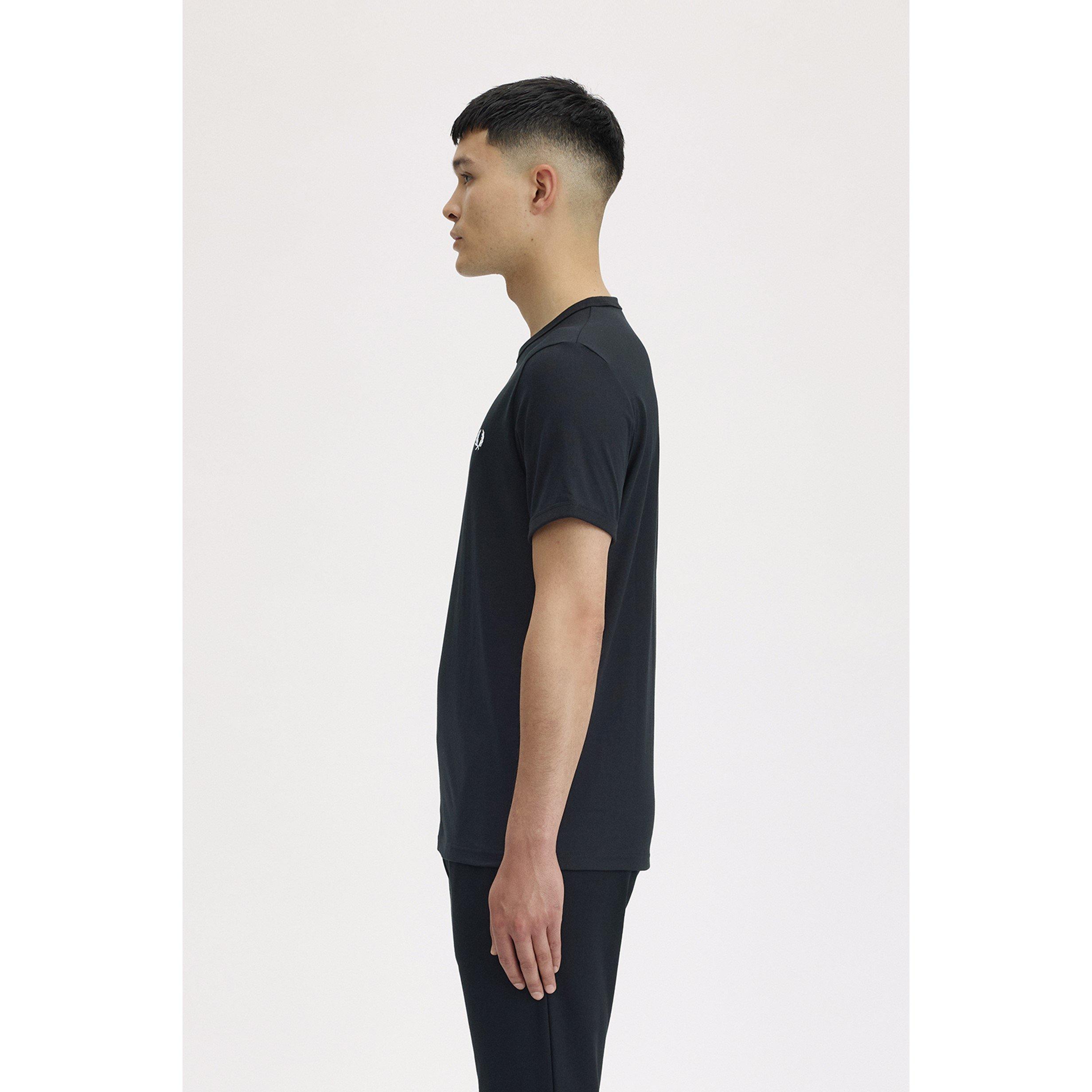Black 102 - Fred Perry - Ringer T-Shirt - 4