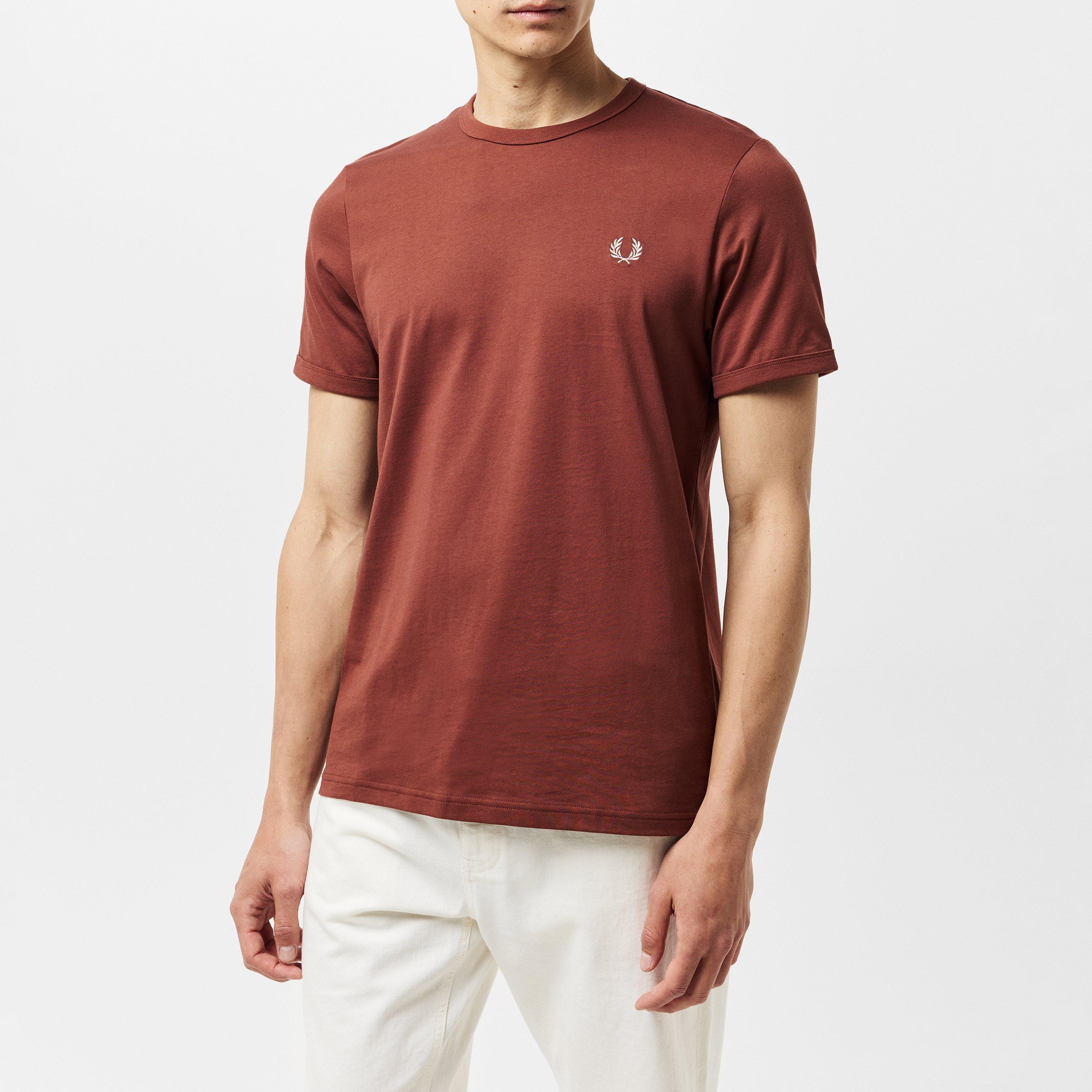 WhiskyBrown S54 - Fred Perry - Ringer T-Shirt - 3