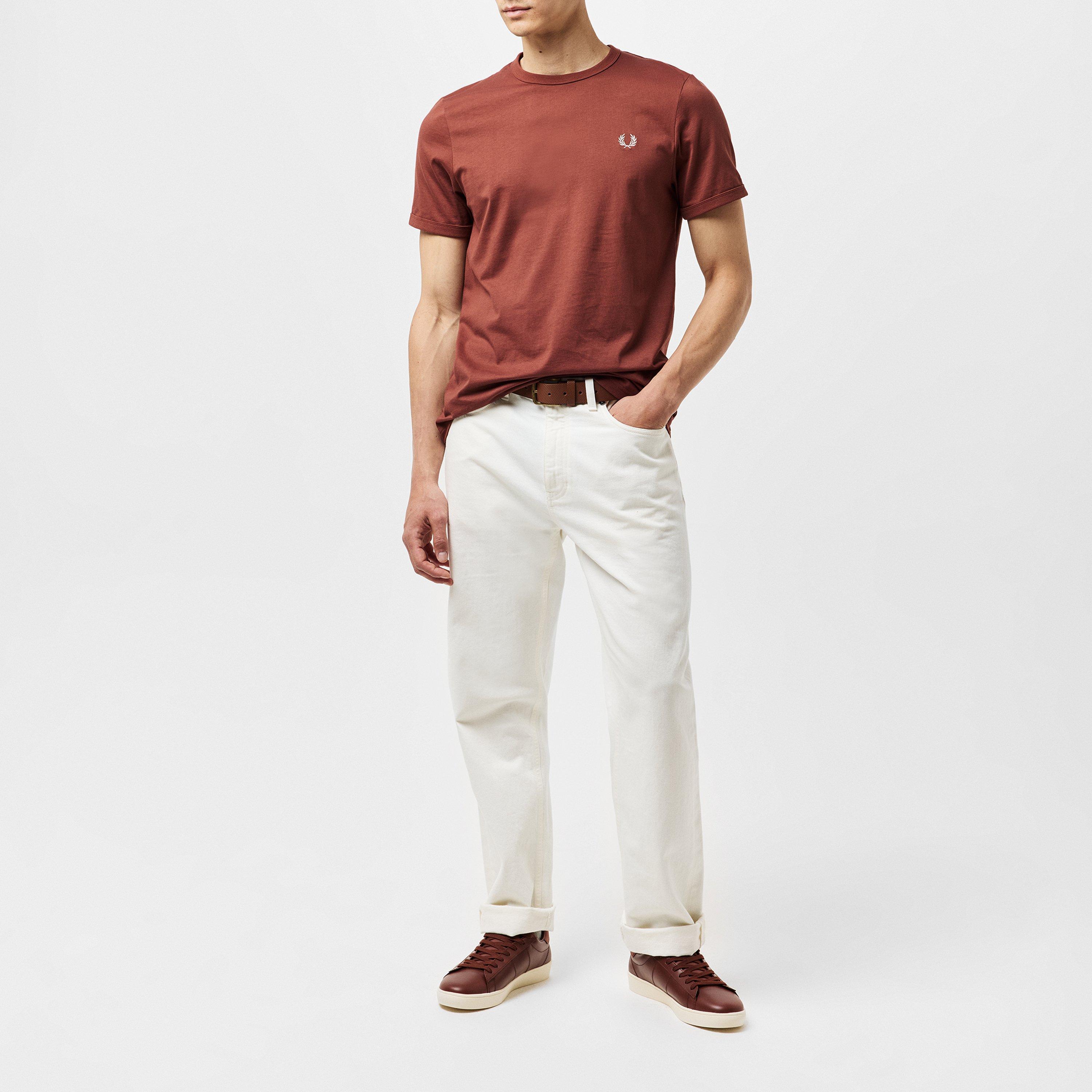 WhiskyBrown S54 - Fred Perry - Ringer T-Shirt - 6