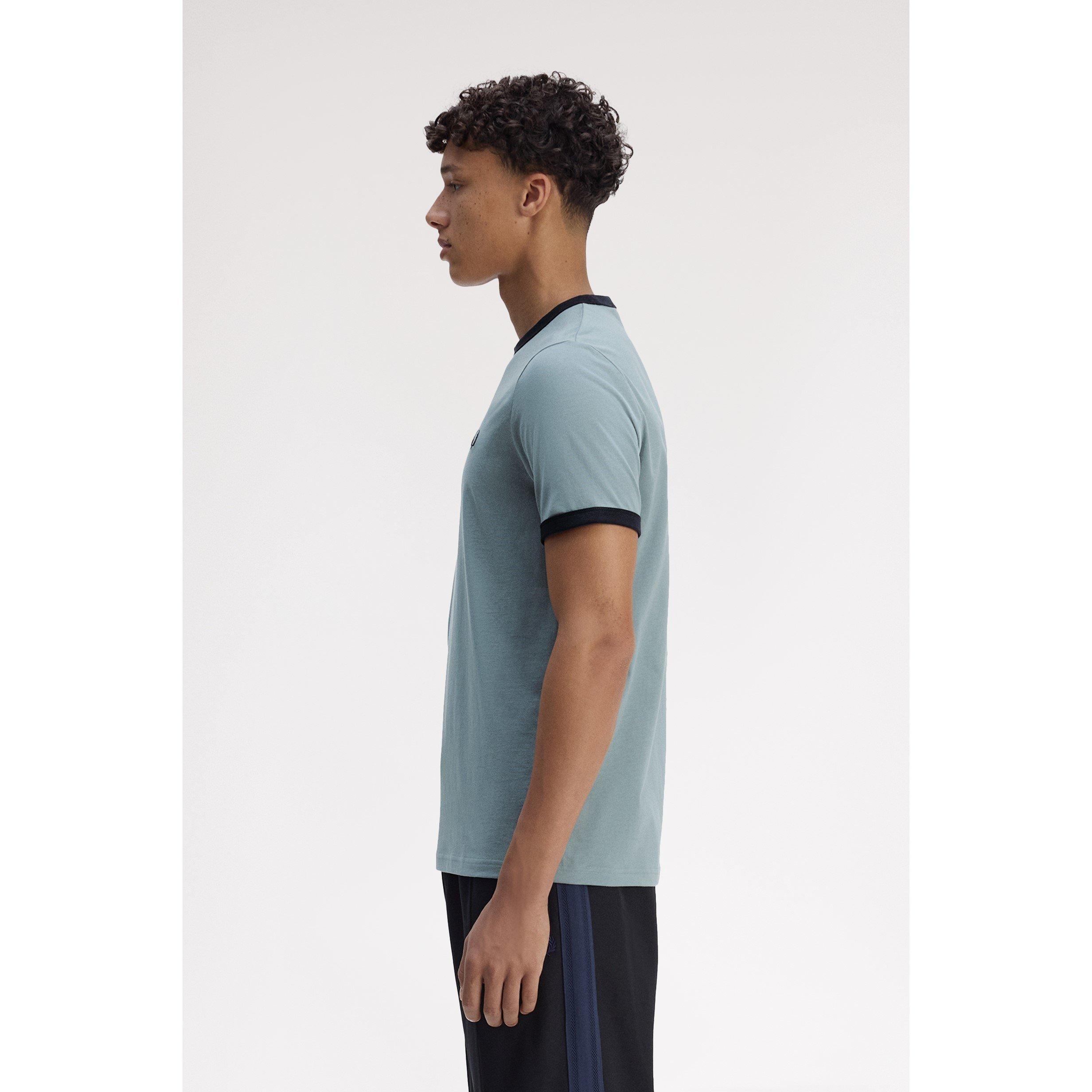 Stock Blue Z56 - Fred Perry - Ringer T-Shirt - 4