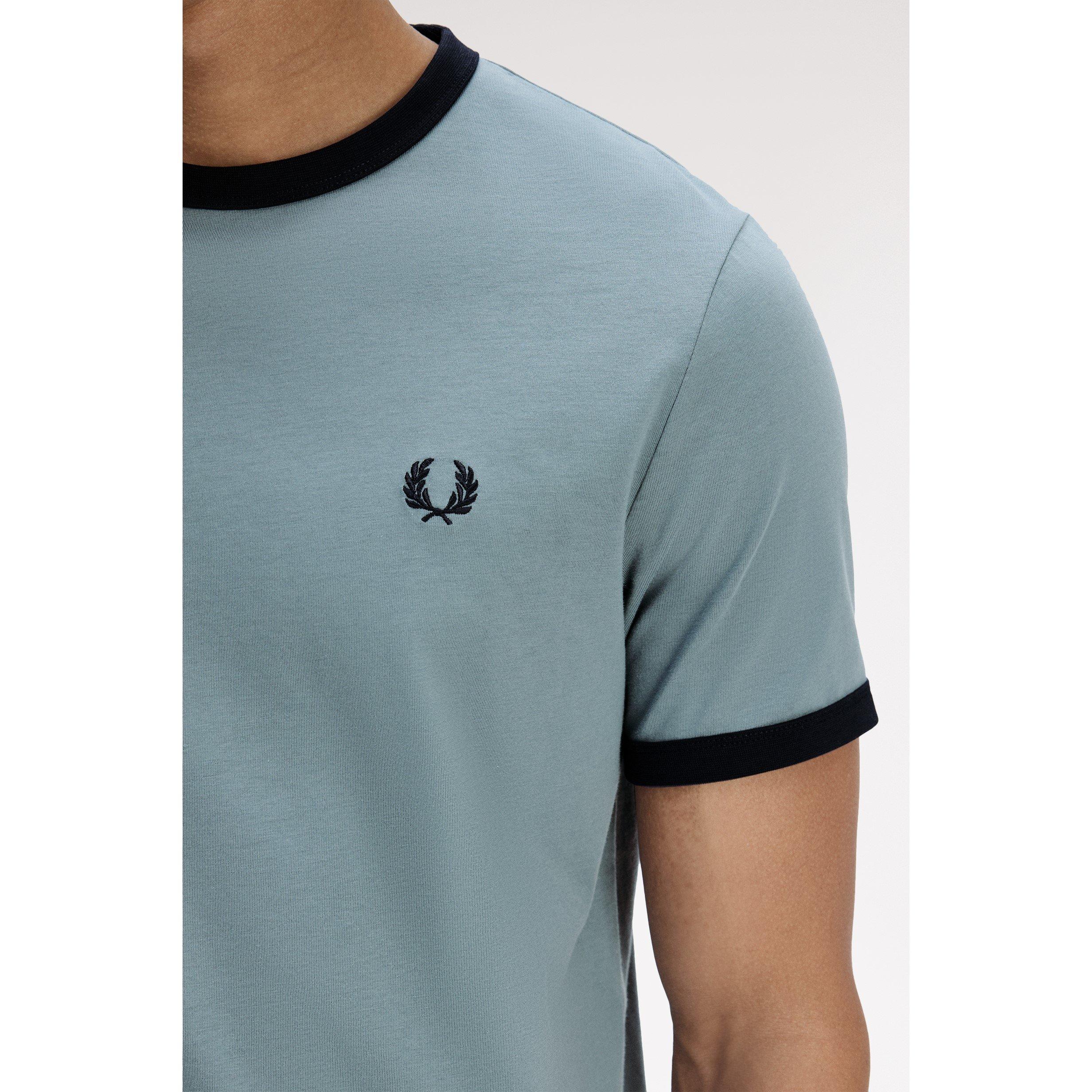 Stock Blue Z56 - Fred Perry - Ringer T-Shirt - 5