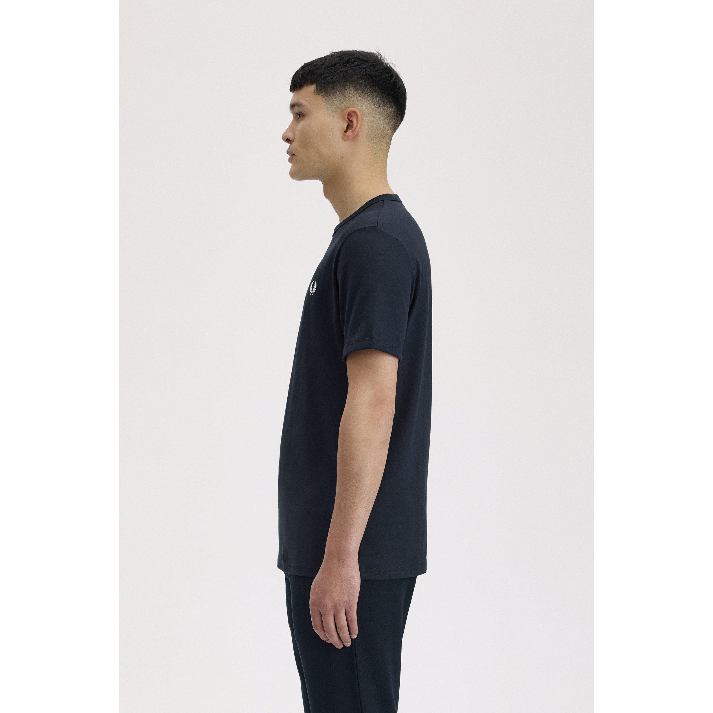 Navy 608 - Fred Perry - Ringer T-Shirt - 4