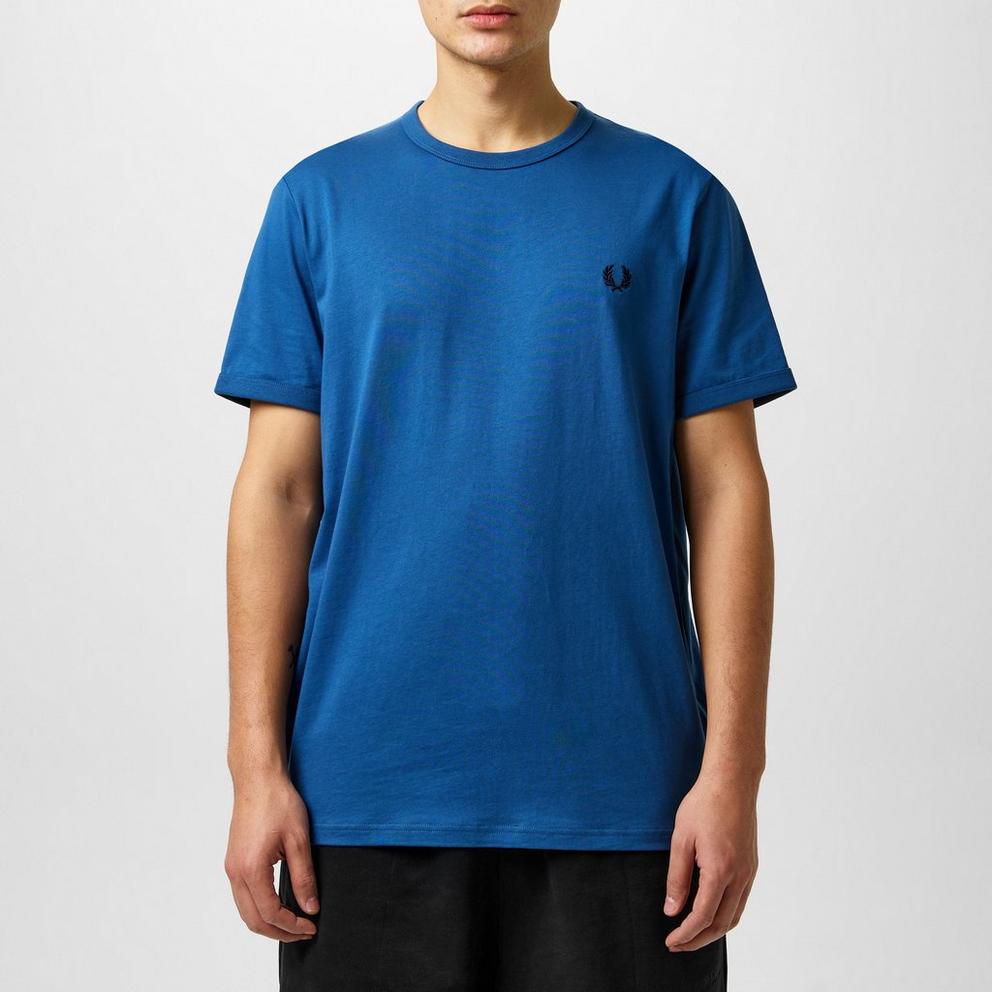 Fred Perry - T-Shirt Ringer - Warm Stone - Specialista in maglie da Fred Perry - T-Shirt Ringer - Warm Stone - Specialista in maglie da
