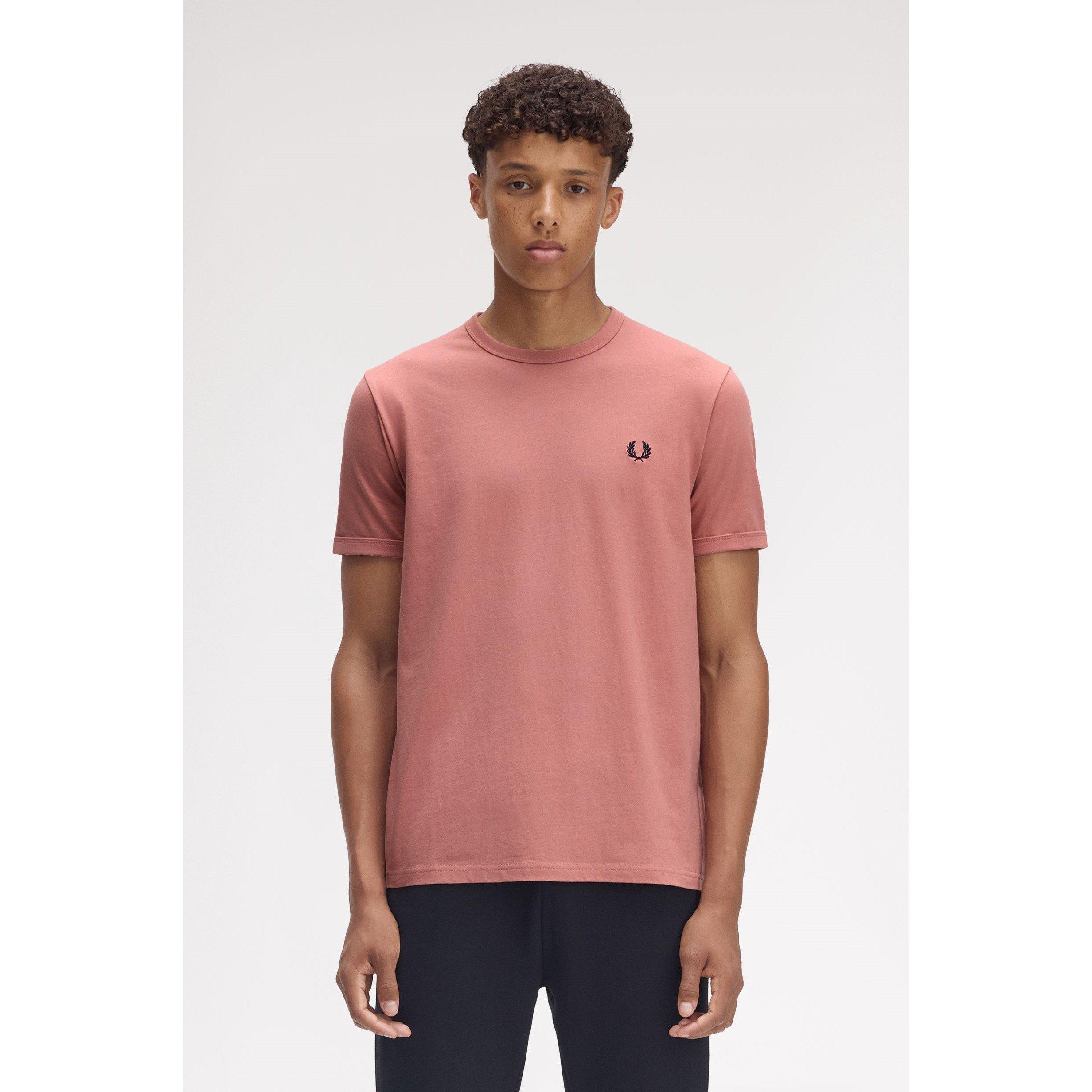Putty Pink X90 - Fred Perry - Ringer T-Shirt - 2