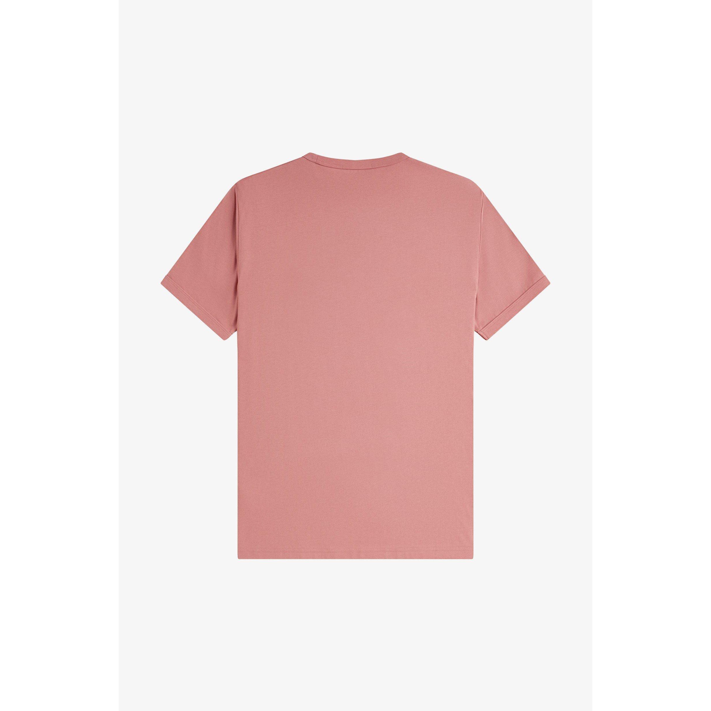 Putty Pink X90 - Fred Perry - Ringer T-Shirt - 5
