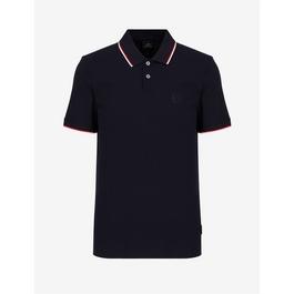 Armani Exchange Tipped Pique Polo Shirt