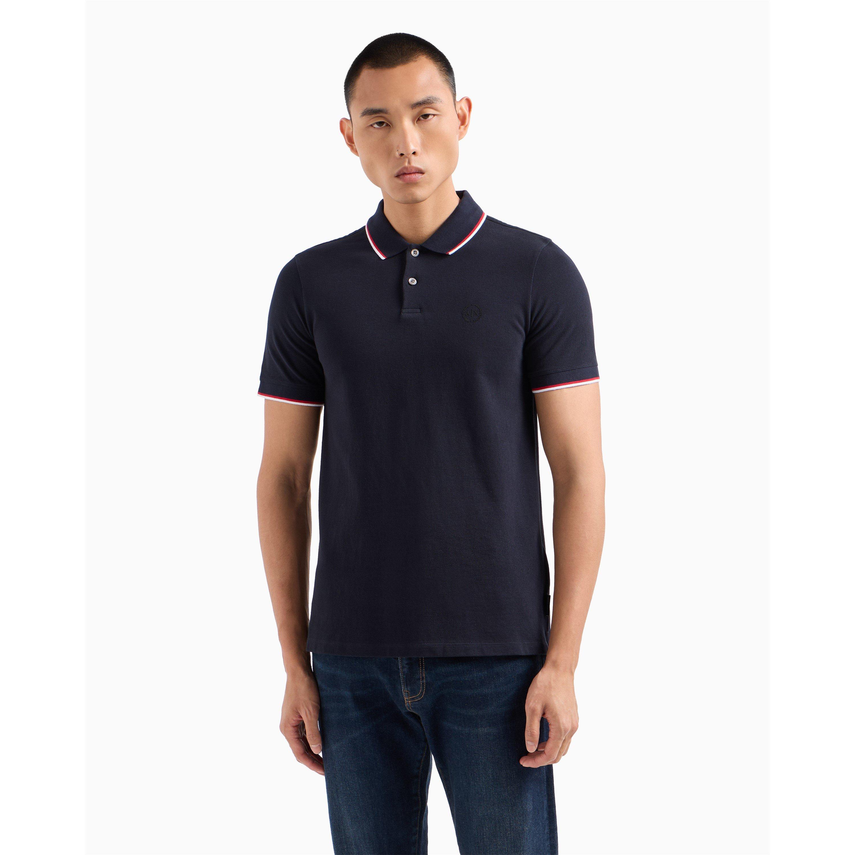 Marina 1510 - Armani Exchange - Tipped Pique Polo Shirt - 2