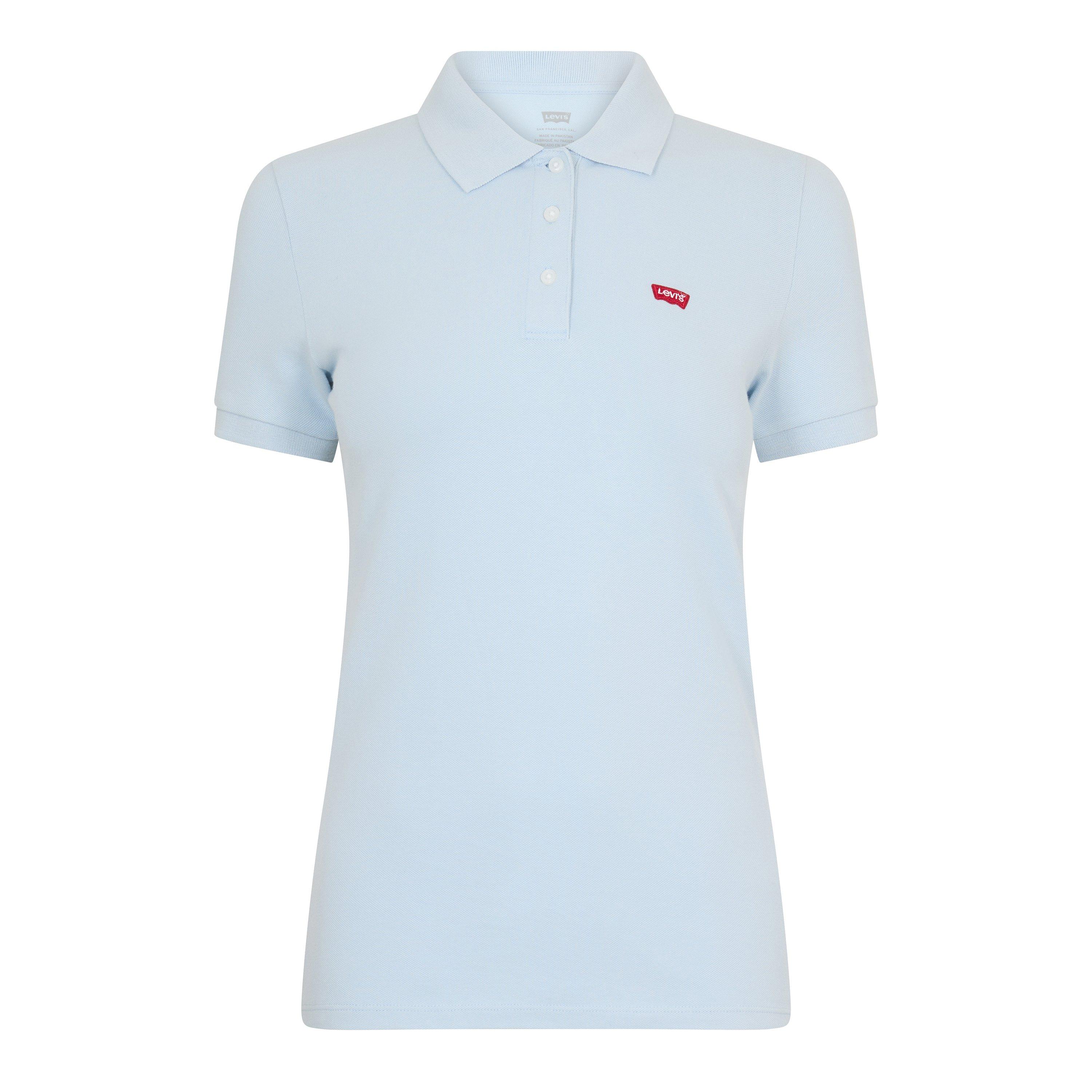 Levis Women's Hm Short Sleeve Polo Shirt - Skyway - 10 (S)