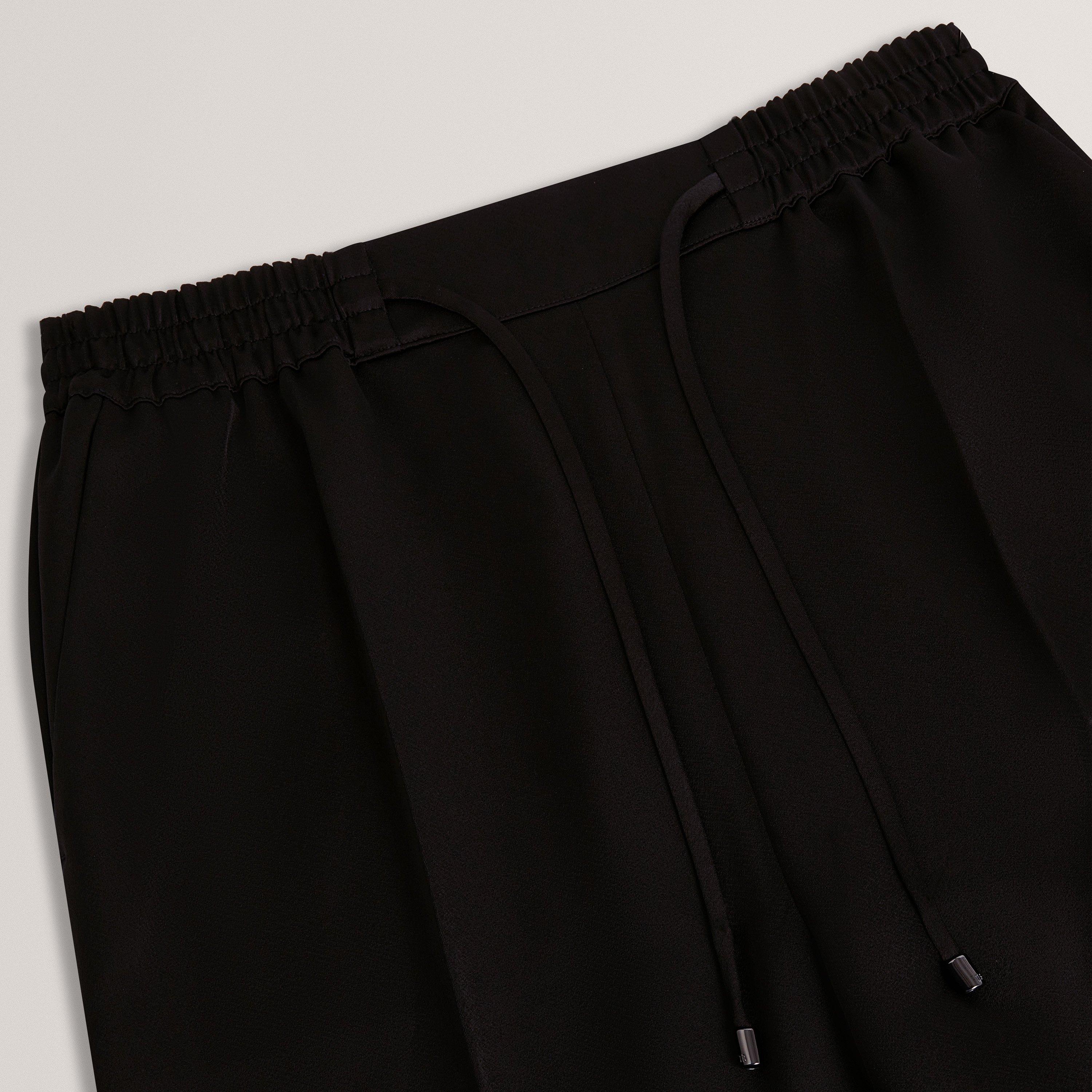 Nero - Ted Baker - Ted Satin Wide Leg Trouser - 4