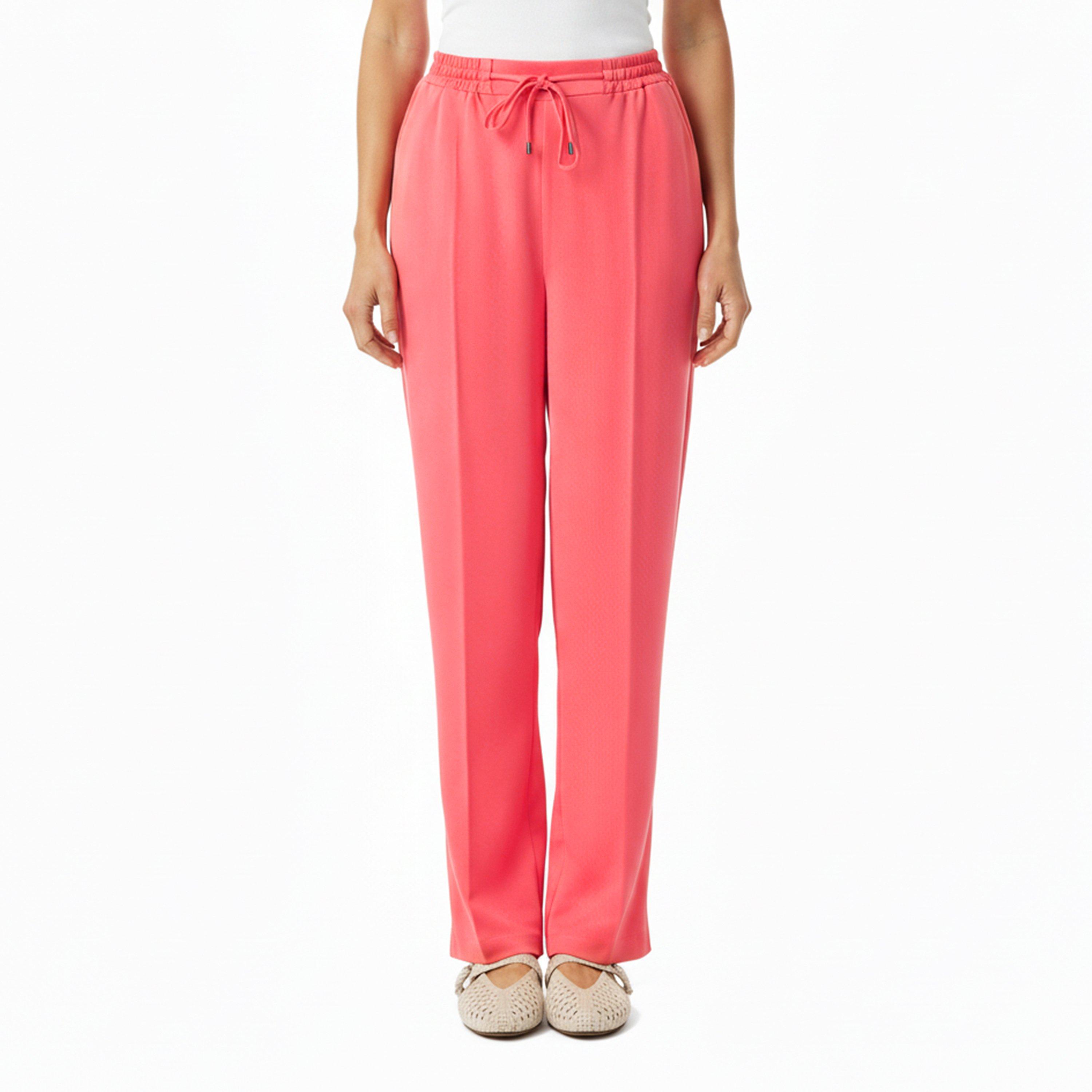 Coral - Ted Baker - Ted Satin Wide Leg Trouser - 3