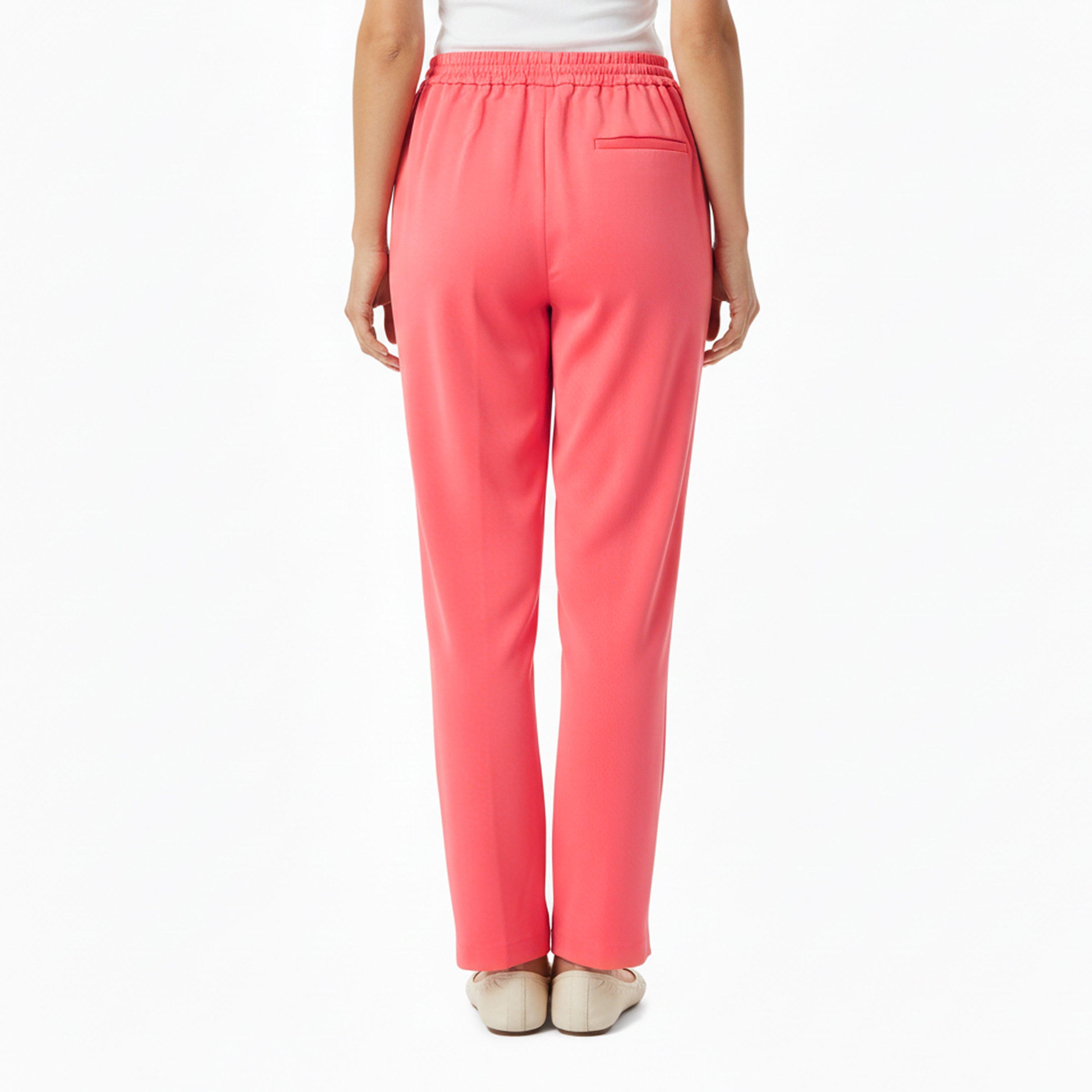 Coral - Ted Baker - Ted Satin Wide Leg Trouser - 4
