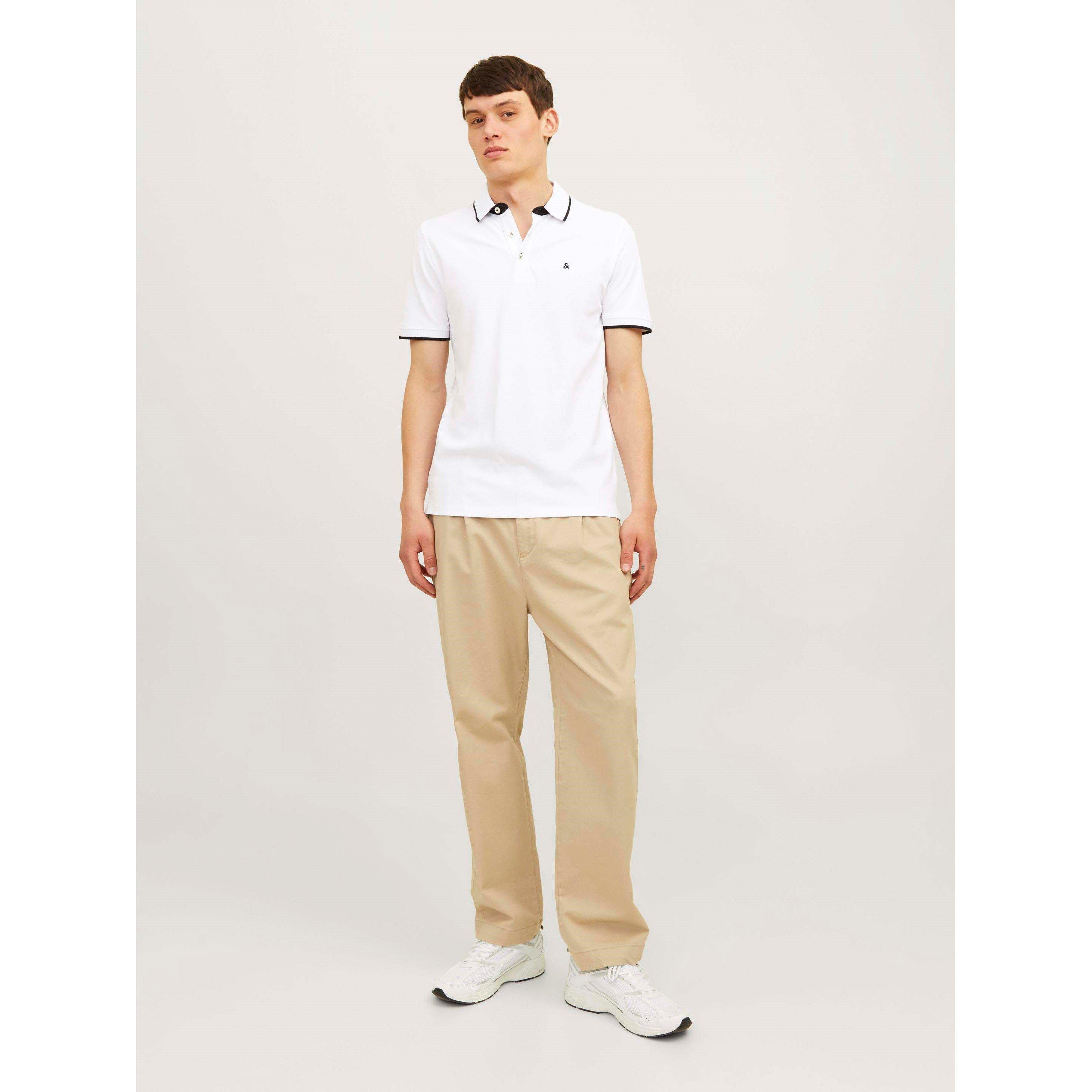 Cobalt/White - Jack and Jones - Paulos 2 Pack Short Sleeve Polos Mens - 7