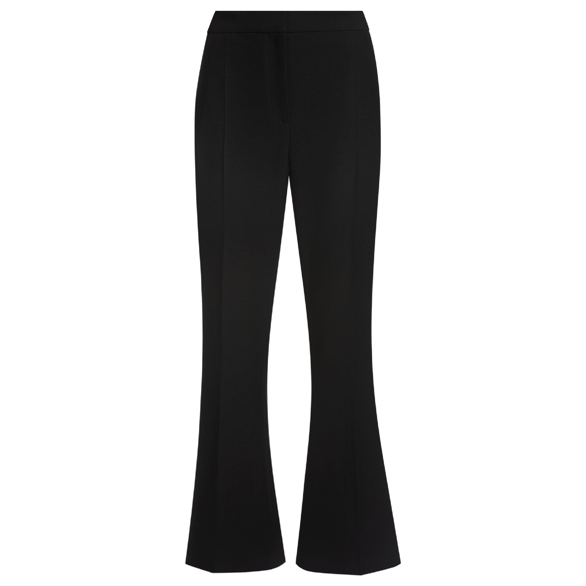 Black - Boss - Timasa1 10250080 01 Straight Leg Trousers Womens - 4