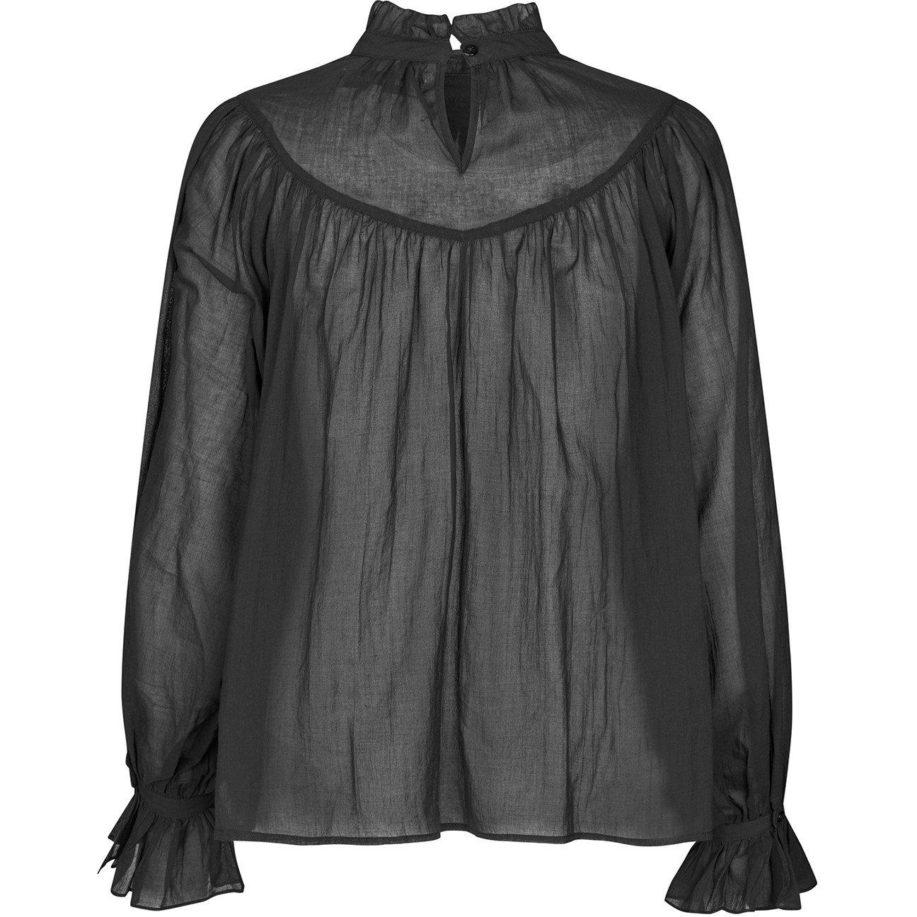 18 Washed Black - Lollys Laundry - Women's Presley Long Sleeve Blouse - 5