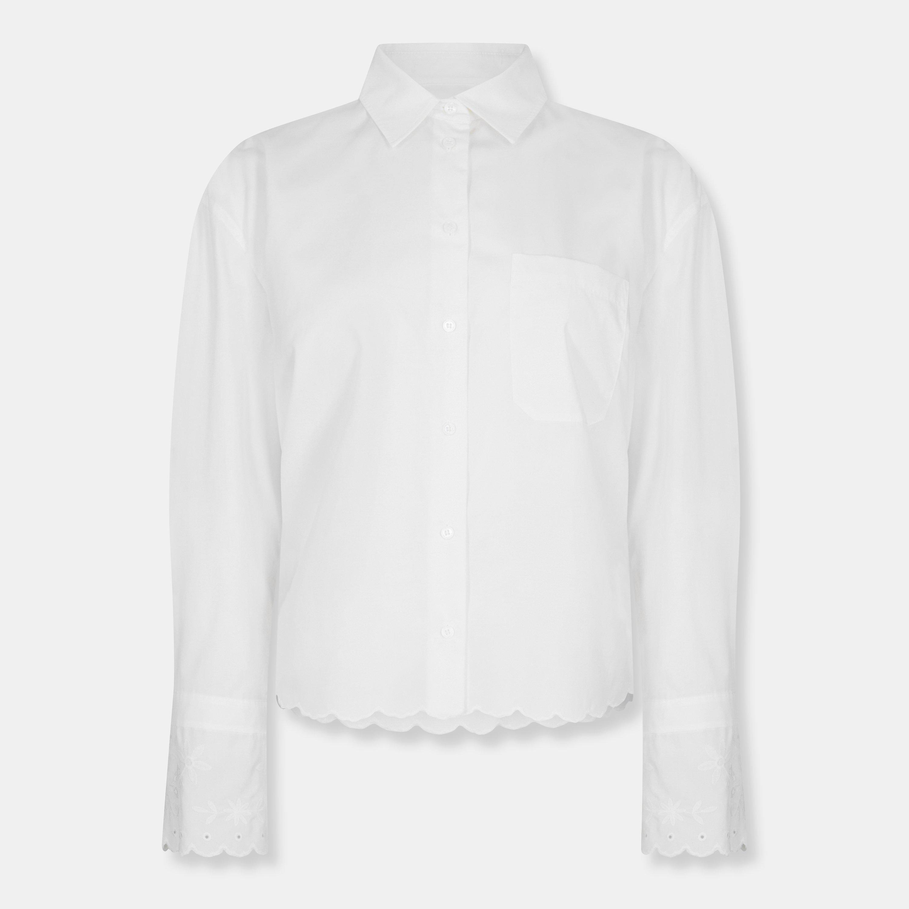 Weekend Max Mara Women's Neutro Long Sleeve Blouse - Ivory - Size 8 (XS)