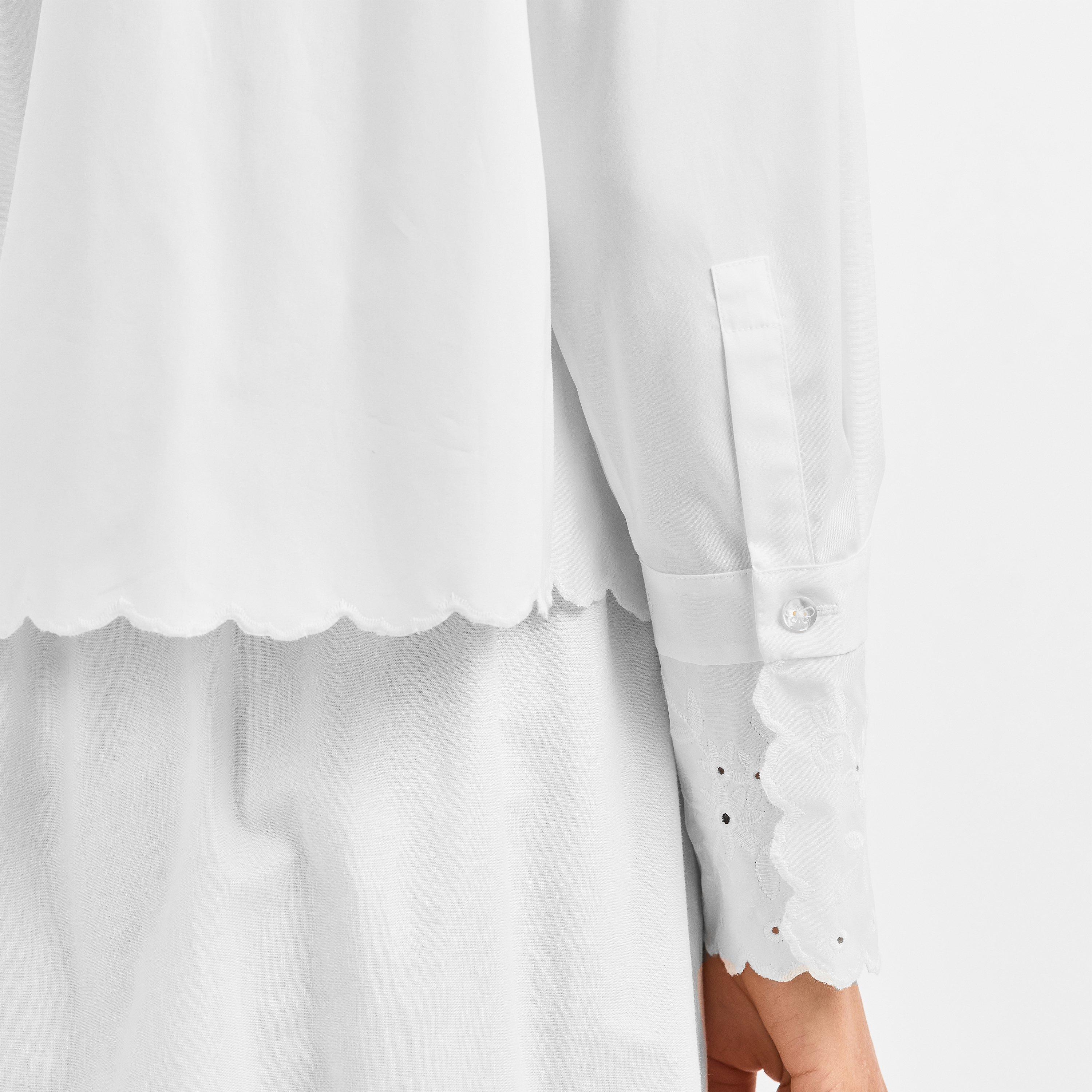 Ivory - Weekend Max Mara - Women's Neutro Long Sleeve Blouse - 5