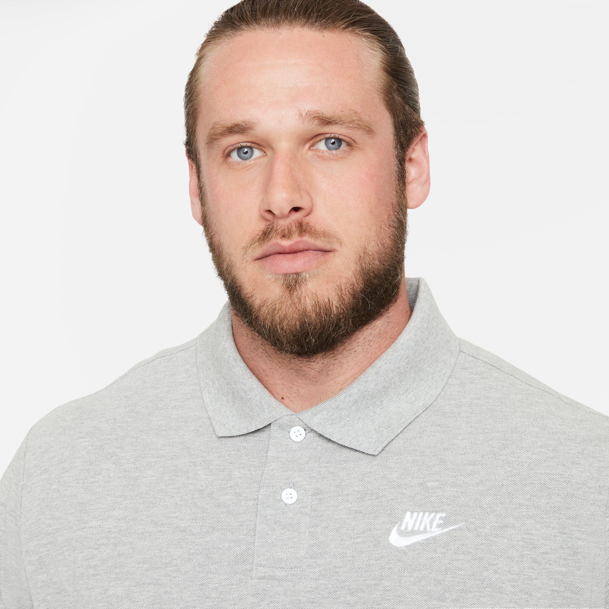 DK GREY HEATHER - Nike - Sportswear Men's Polo - 10