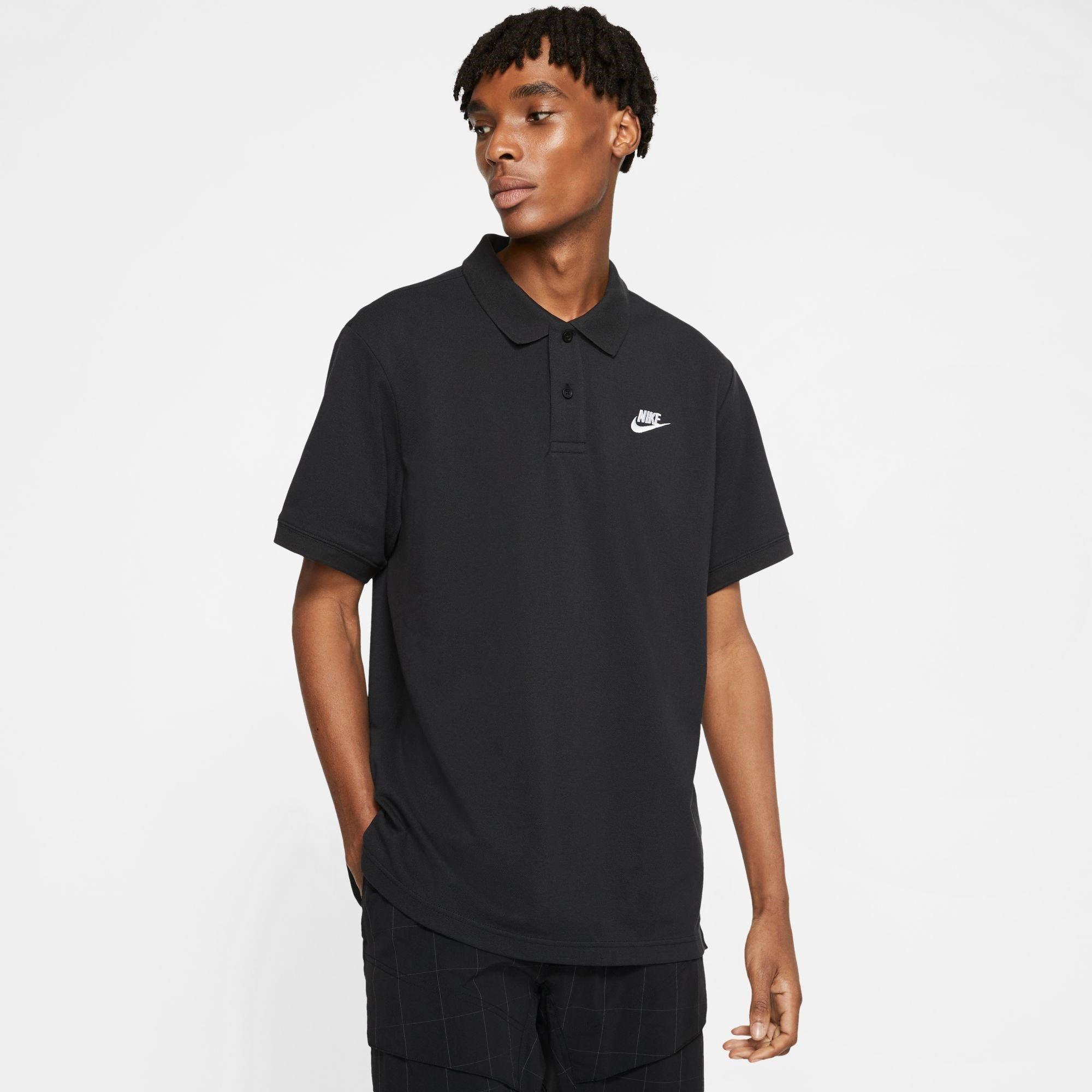 ZWART/WIT - Nike - Sportswear Men's Polo - 3