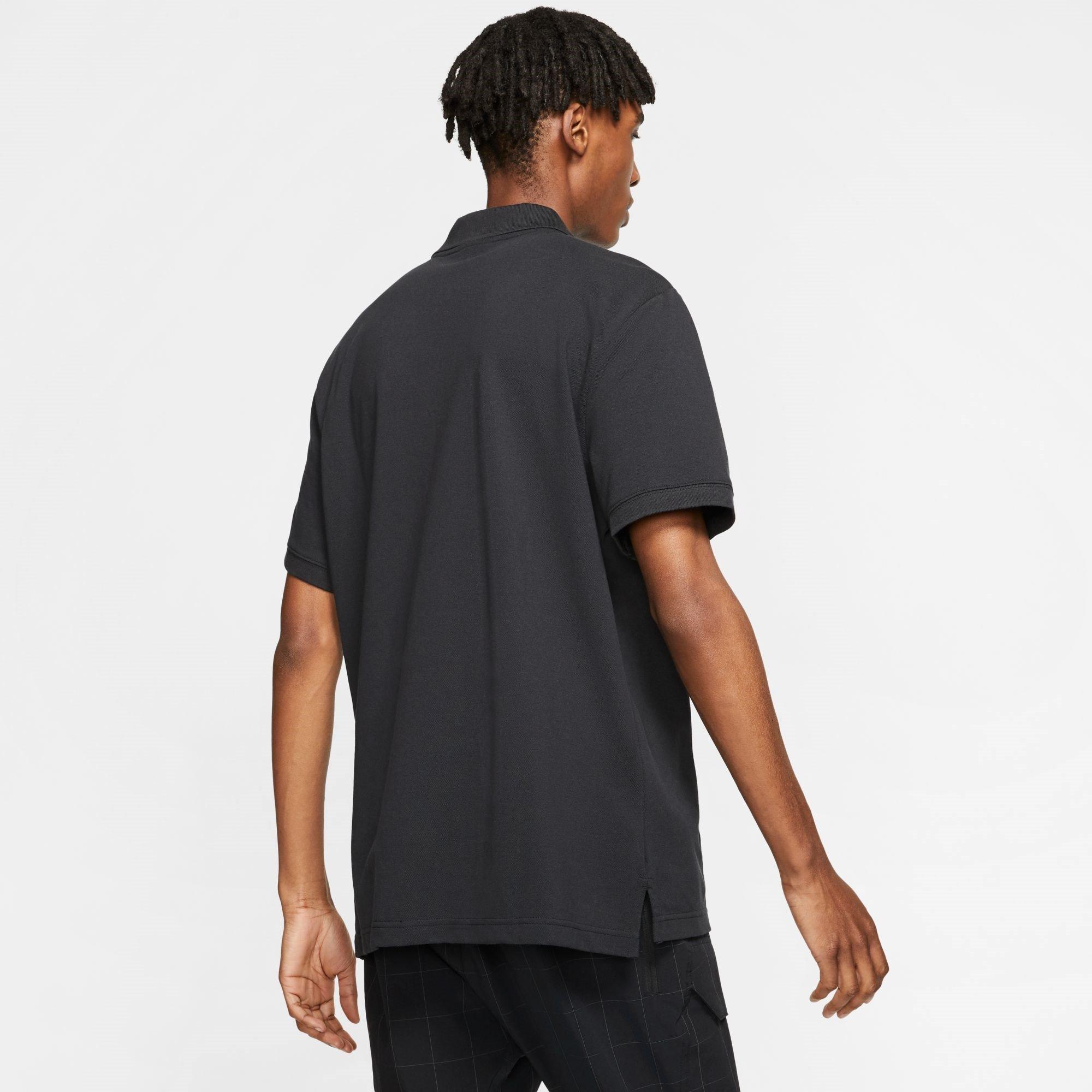 ZWART/WIT - Nike - Sportswear Men's Polo - 4