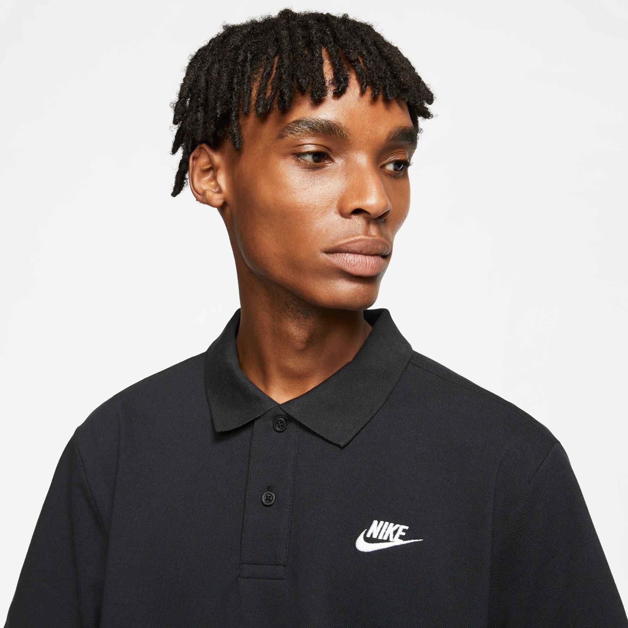 ZWART/WIT - Nike - Sportswear Men's Polo - 6