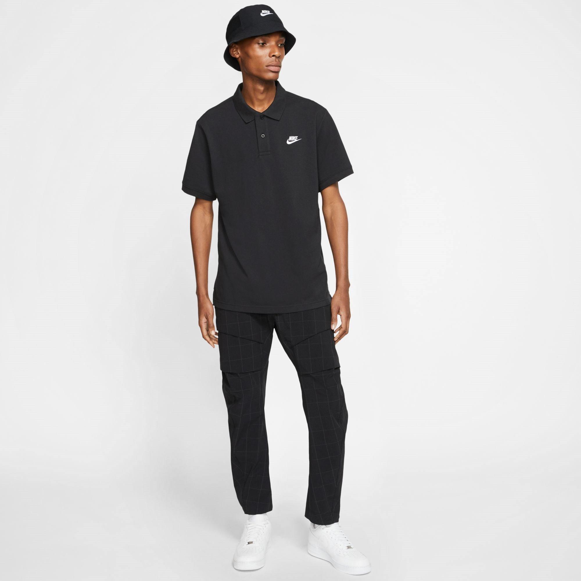 ZWART/WIT - Nike - Sportswear Men's Polo - 7