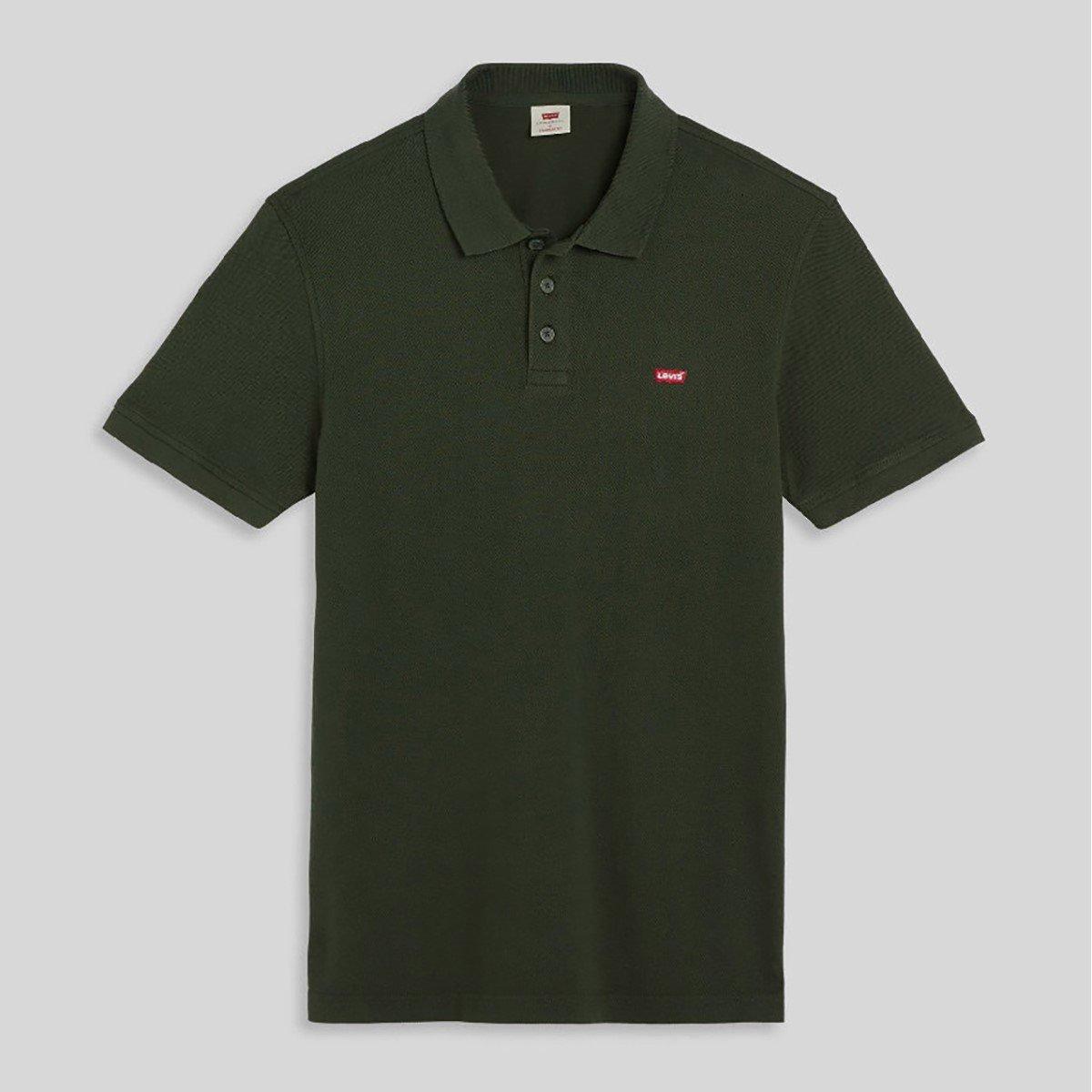 Levis Men's Hm Short Sleeve Polo Shirt - Kombu Green - XS