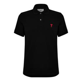 Ami Paris De Coeur Polo Shirt