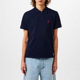 Ami Paris De Coeur Polo Shirt