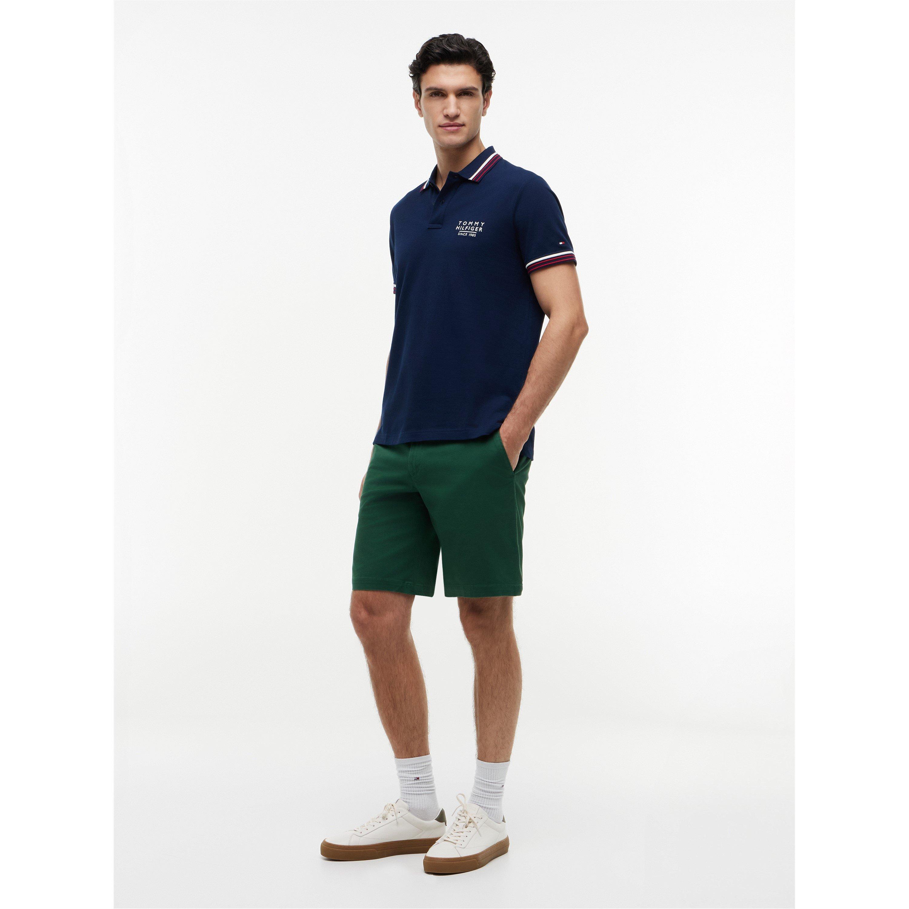 Carbon Navy - Tommy Hilfiger - Men's Short Sleeve Polo Shirt - 3