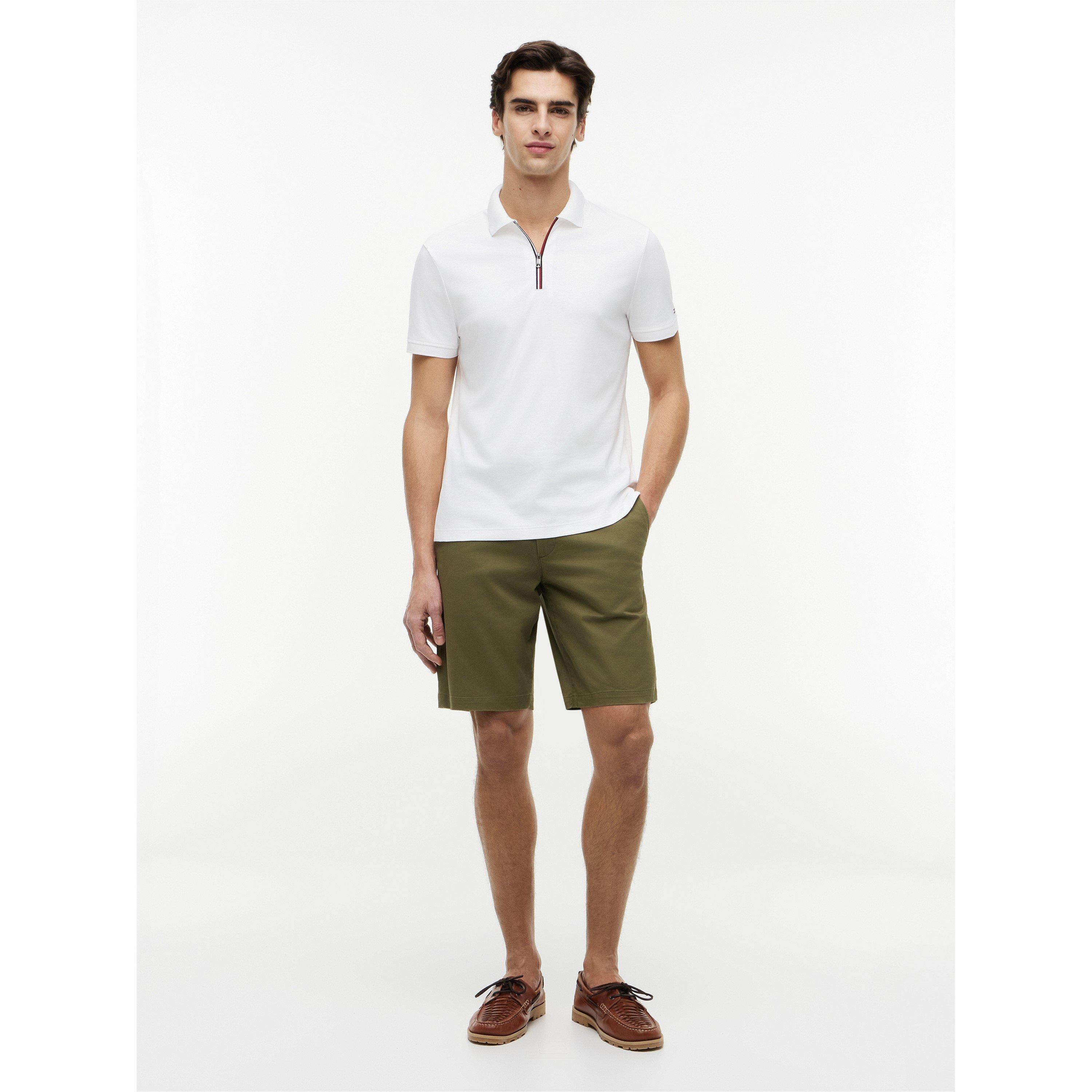 White - Tommy Hilfiger - Men's Short Sleeve Polo Shirt - 3