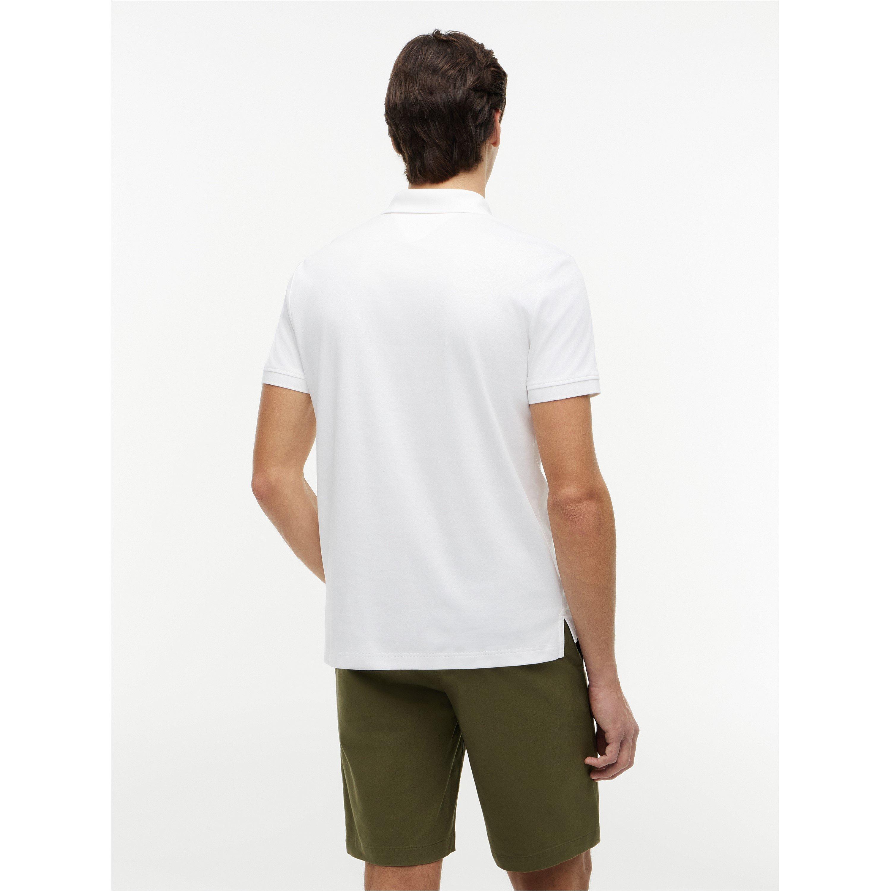 White - Tommy Hilfiger - Men's Short Sleeve Polo Shirt - 5