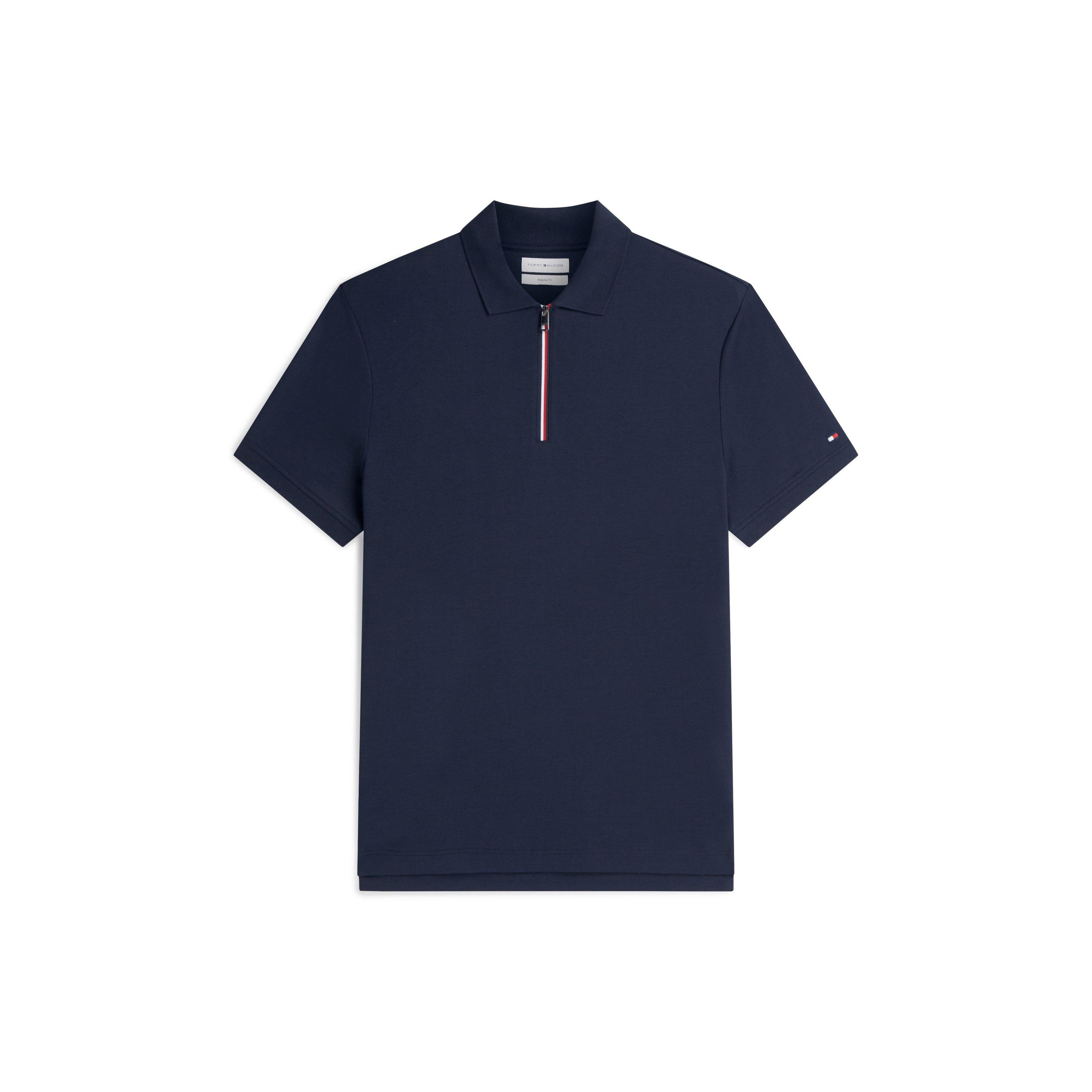 Tommy Hilfiger Men's Short Sleeve Polo Shirt - Desert Sky - S