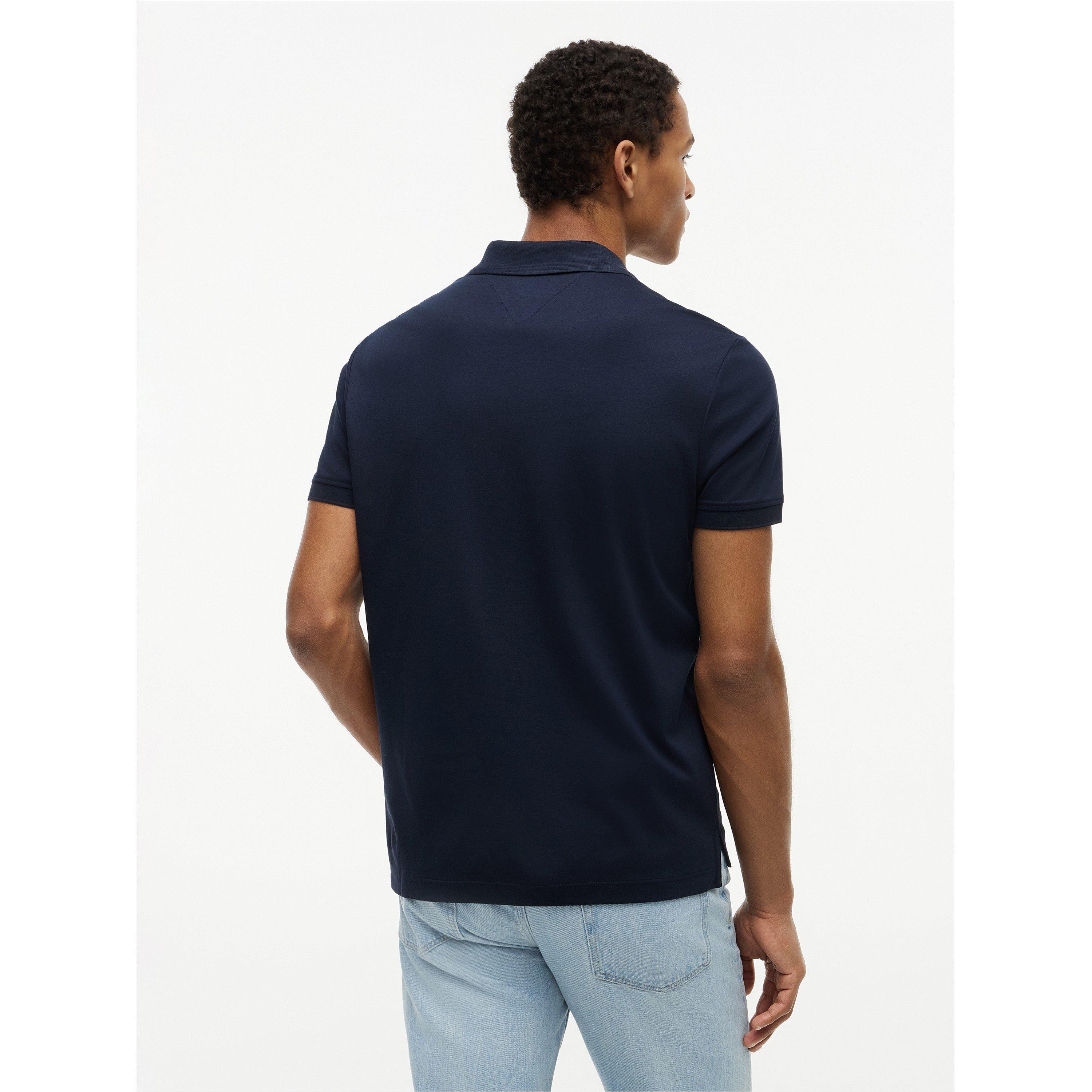 Desert Sky - Tommy Hilfiger - Men's Short Sleeve Polo Shirt - 5