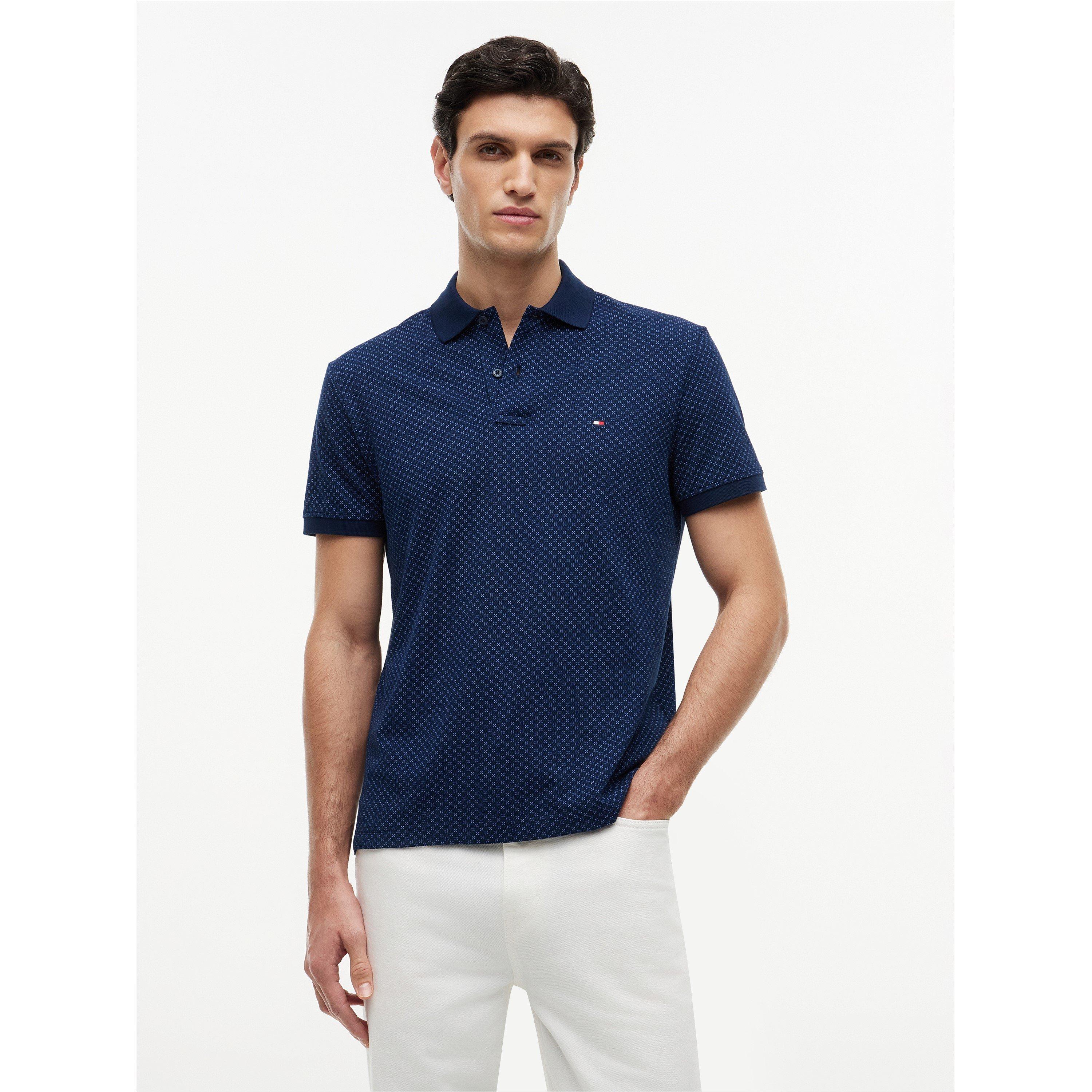 Carbon Navy - Tommy Hilfiger - Men's Short Sleeve Polo Shirt - 2