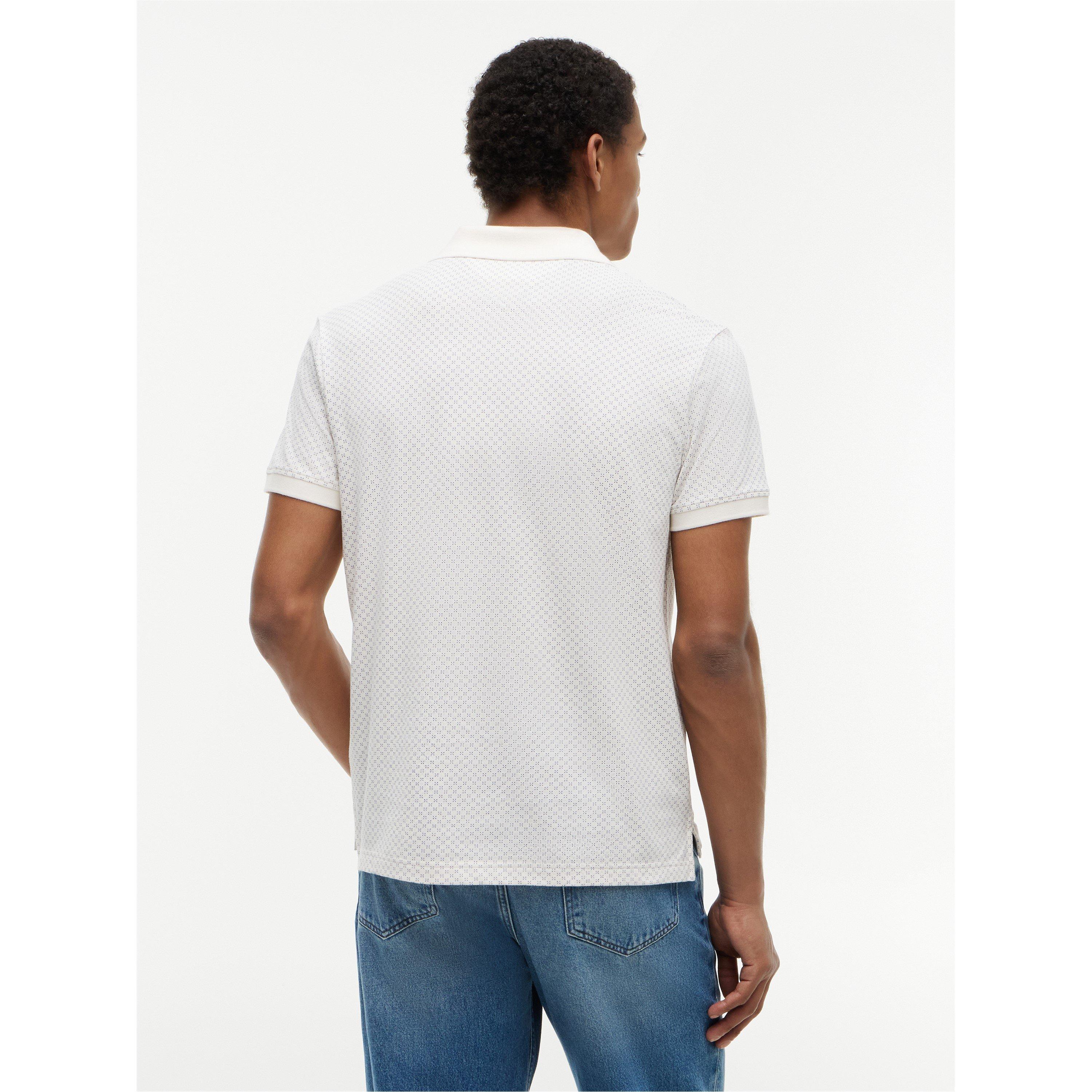 Ivory Petal - Tommy Hilfiger - Men's Short Sleeve Polo Shirt - 5
