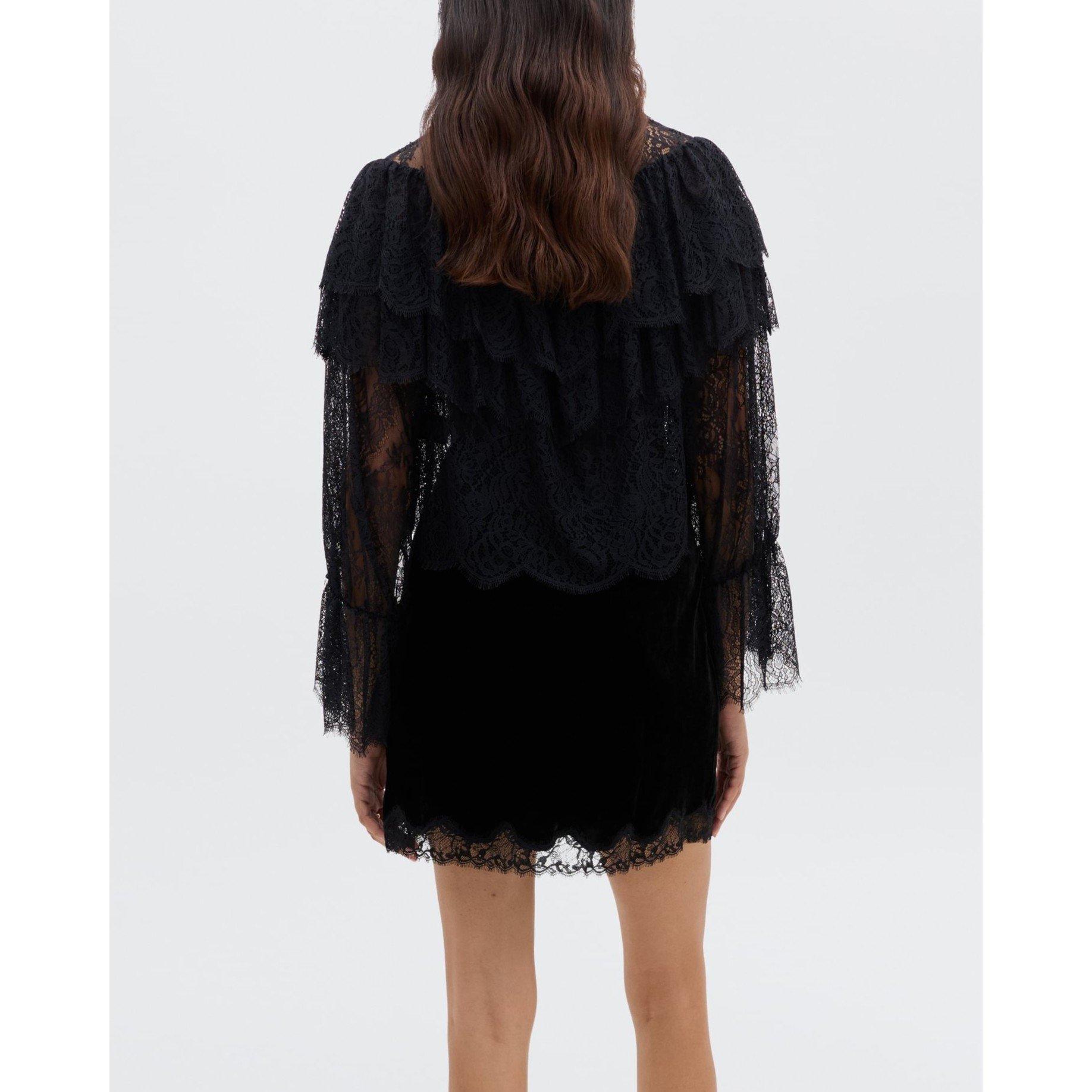 Black - RIXO - Rixo Faryn Top Ld61 - 3