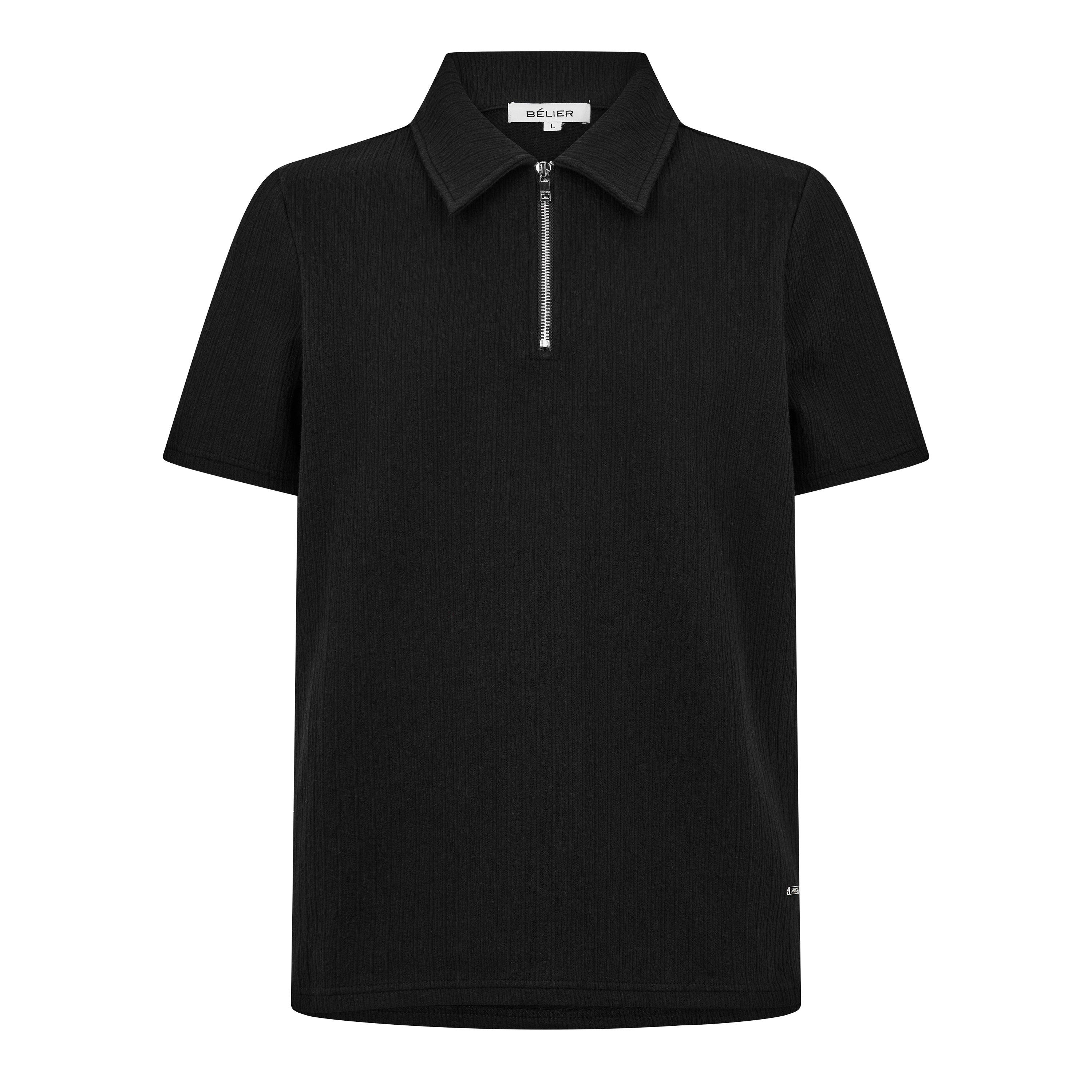 BELIER BELIER TextrdZipPolo Sn62