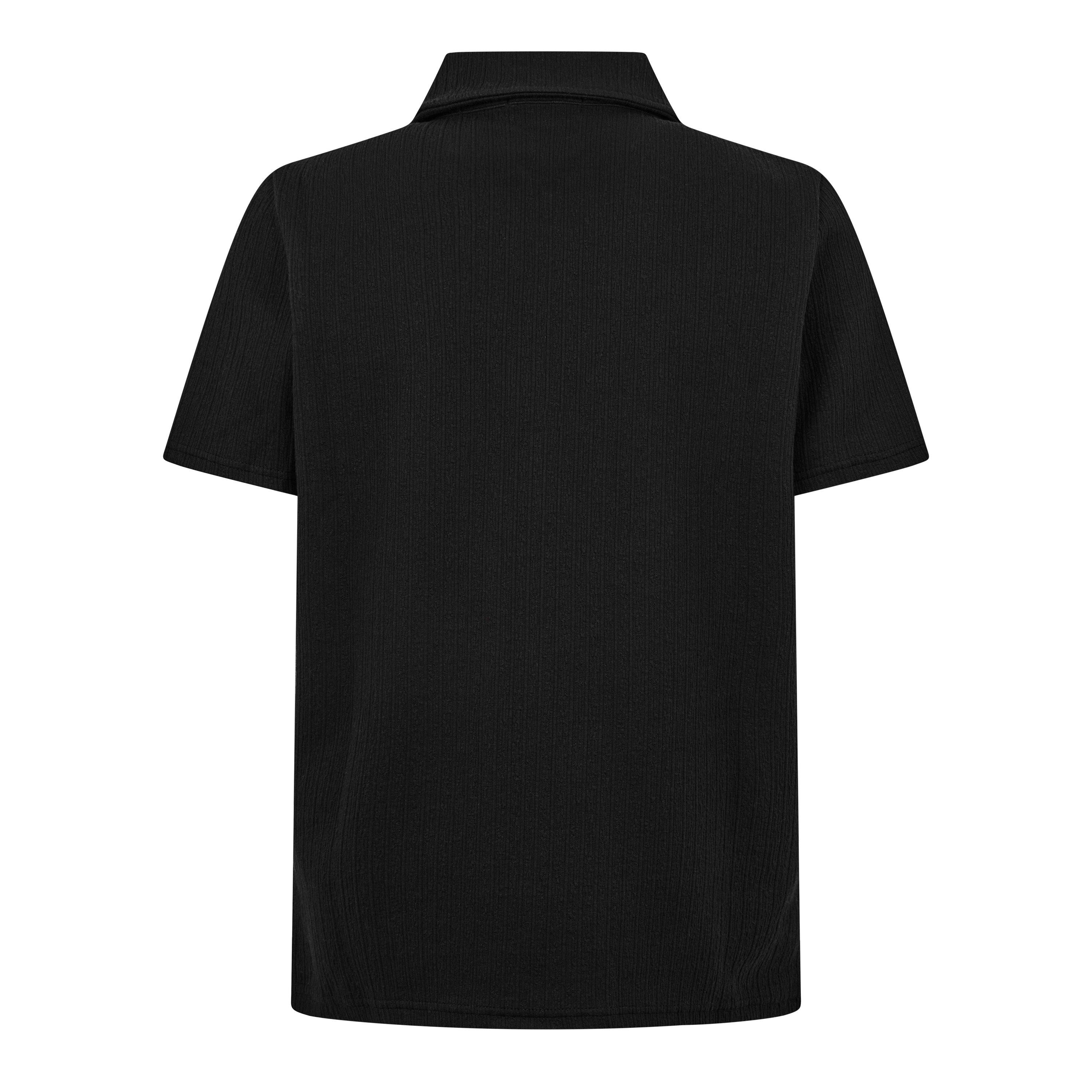 Black - BELIER - BELIER TextrdZipPolo Sn62 - 2