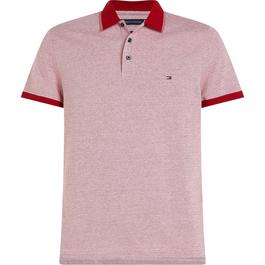 Tommy Hilfiger Mouline Tipped Slim Fit Polo Shirt